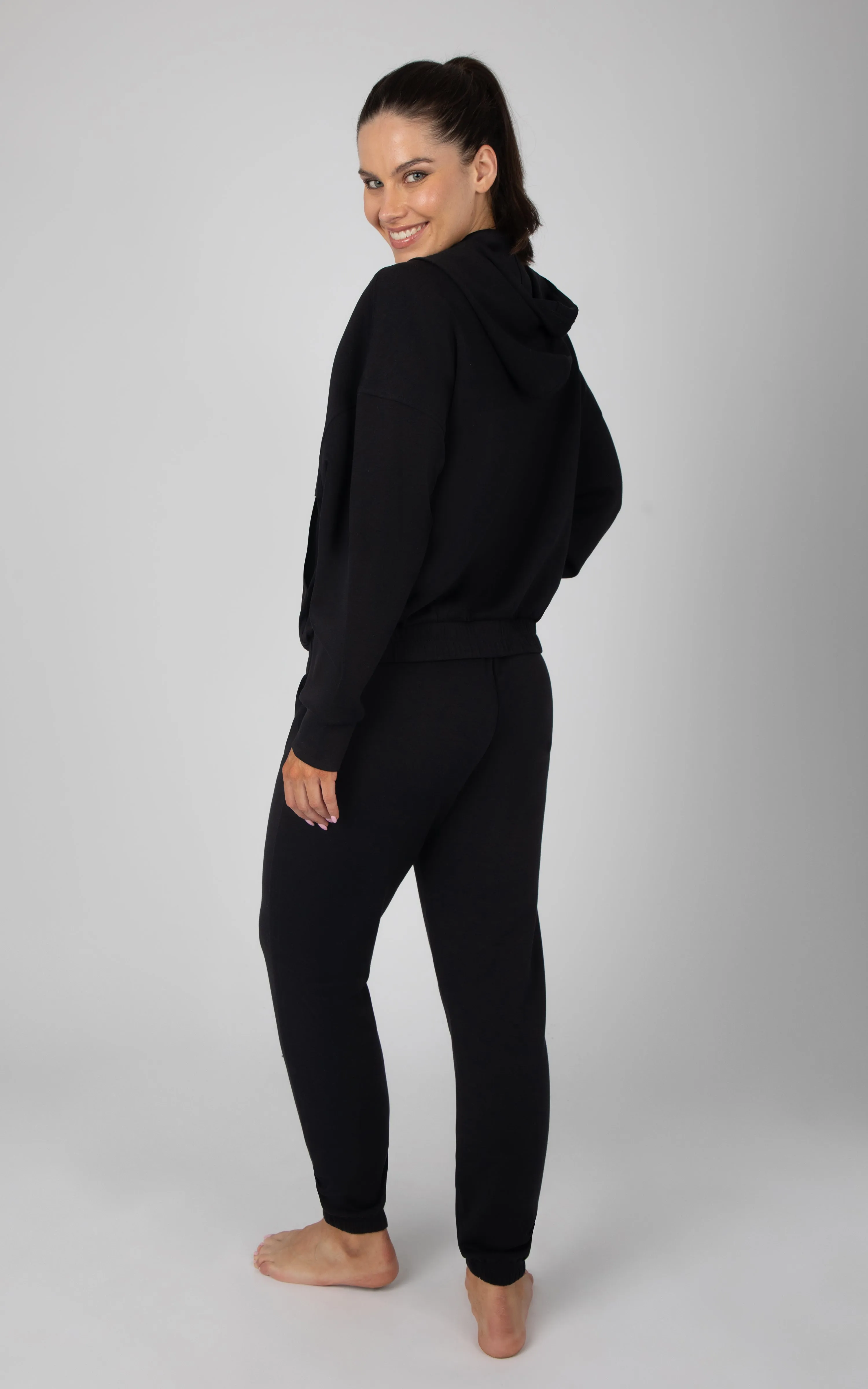 2 PC Softlite Hoodie Half Zip and Jogger Set