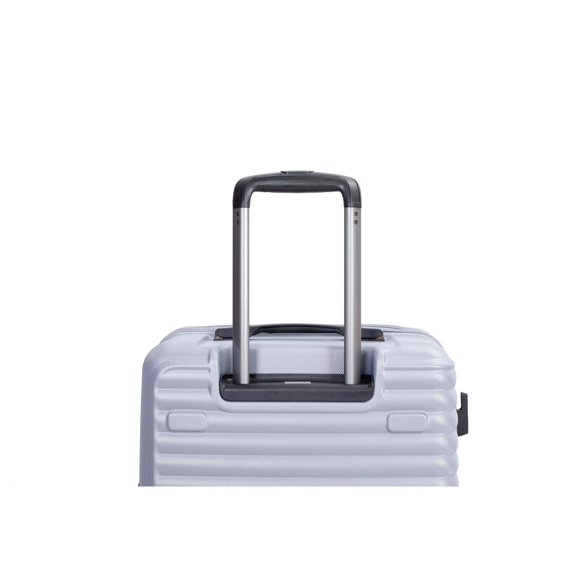 3 Piece Set Lightweight Suitcase for Long Travel, Hardside Carry On Luggage w/ 2 Hooks and 360° Double spinner wheels