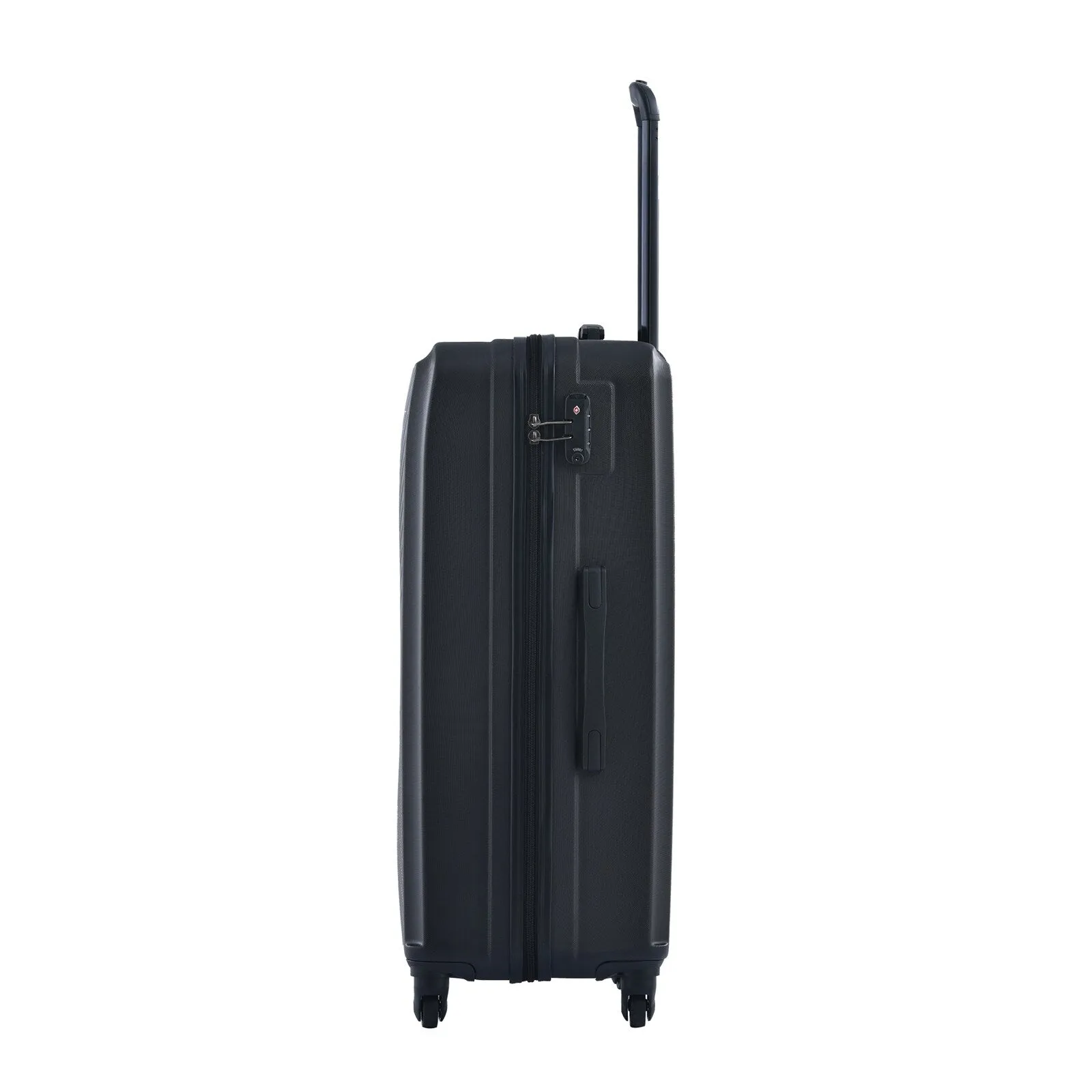 ABS 3 Piece Luggage Sets with Telescoping and Short Handles, Lightweight Suitcase with 2 Hooks and Spinner Wheels & TSA Lock