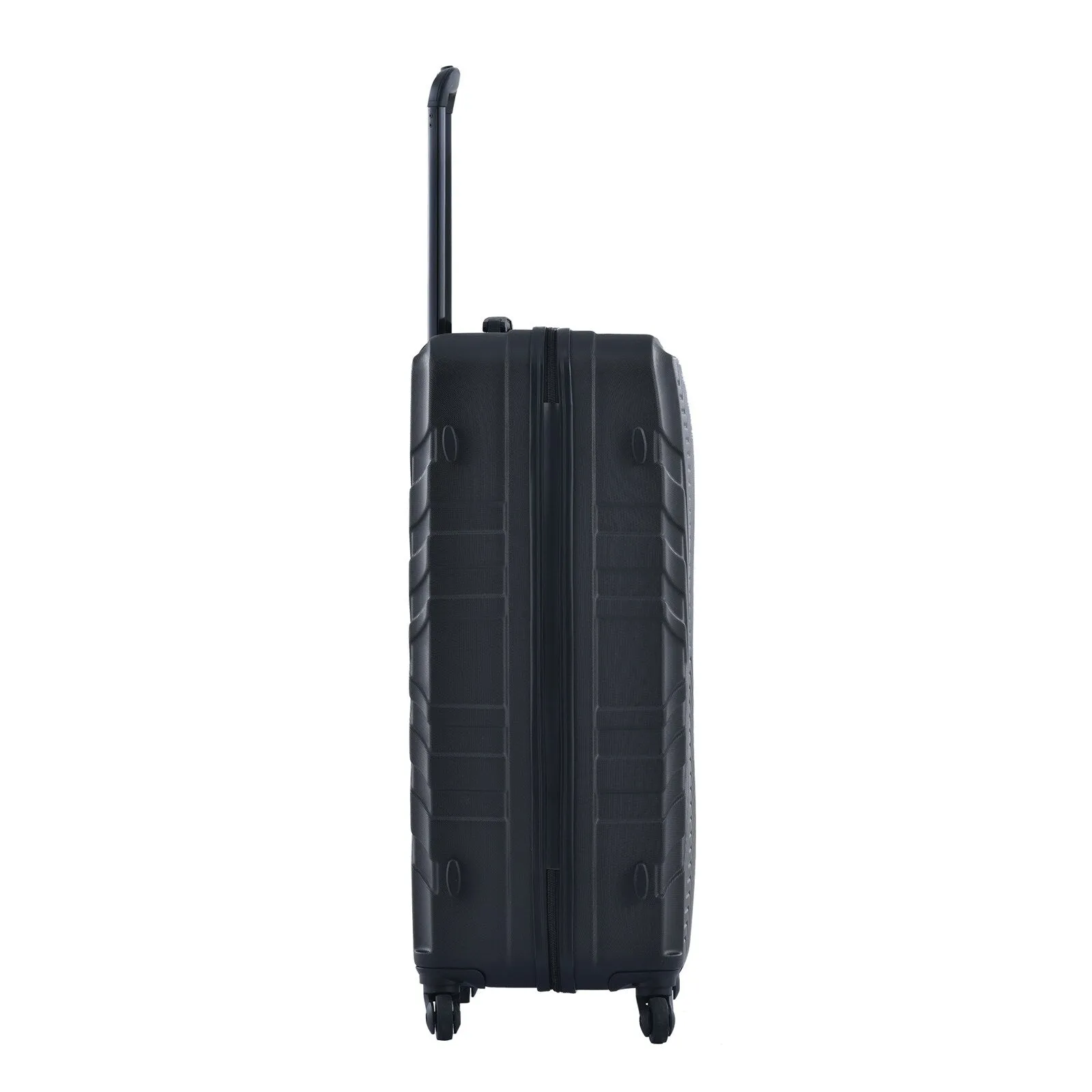 ABS 3 Piece Luggage Sets with Telescoping and Short Handles, Lightweight Suitcase with 2 Hooks and Spinner Wheels & TSA Lock