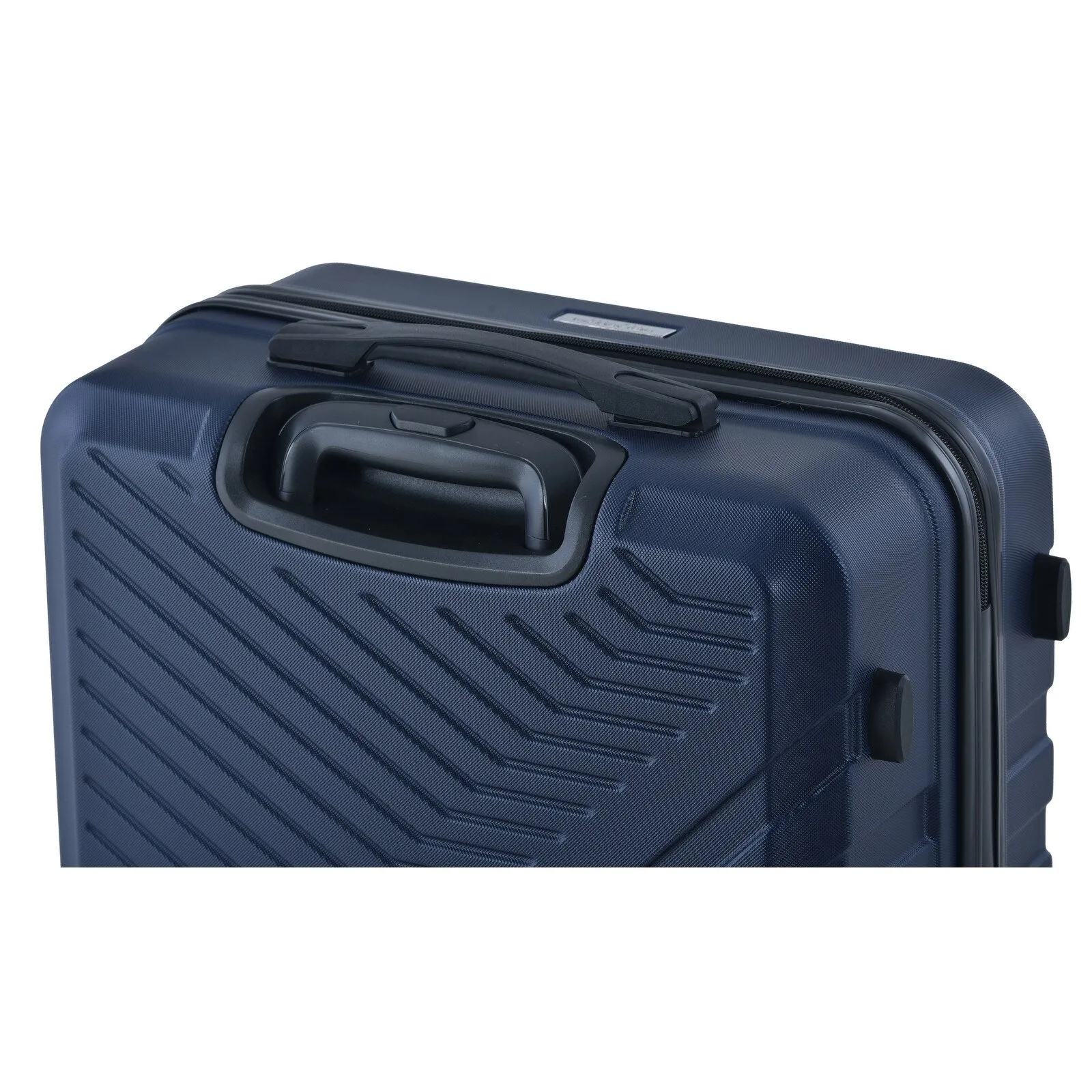 ABS 3 Piece Luggage Sets with Telescoping and Short Handles, Lightweight Suitcase with 2 Hooks and Spinner Wheels & TSA Lock