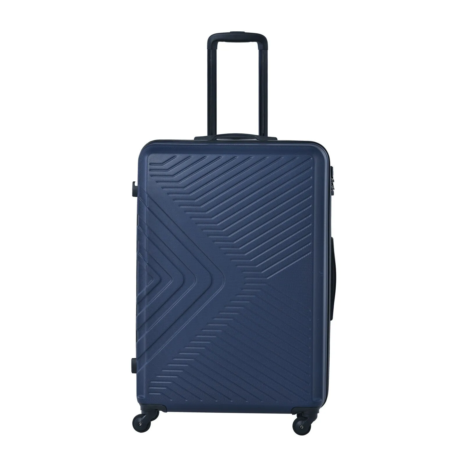 ABS 3 Piece Luggage Sets with Telescoping and Short Handles, Lightweight Suitcase with 2 Hooks and Spinner Wheels & TSA Lock