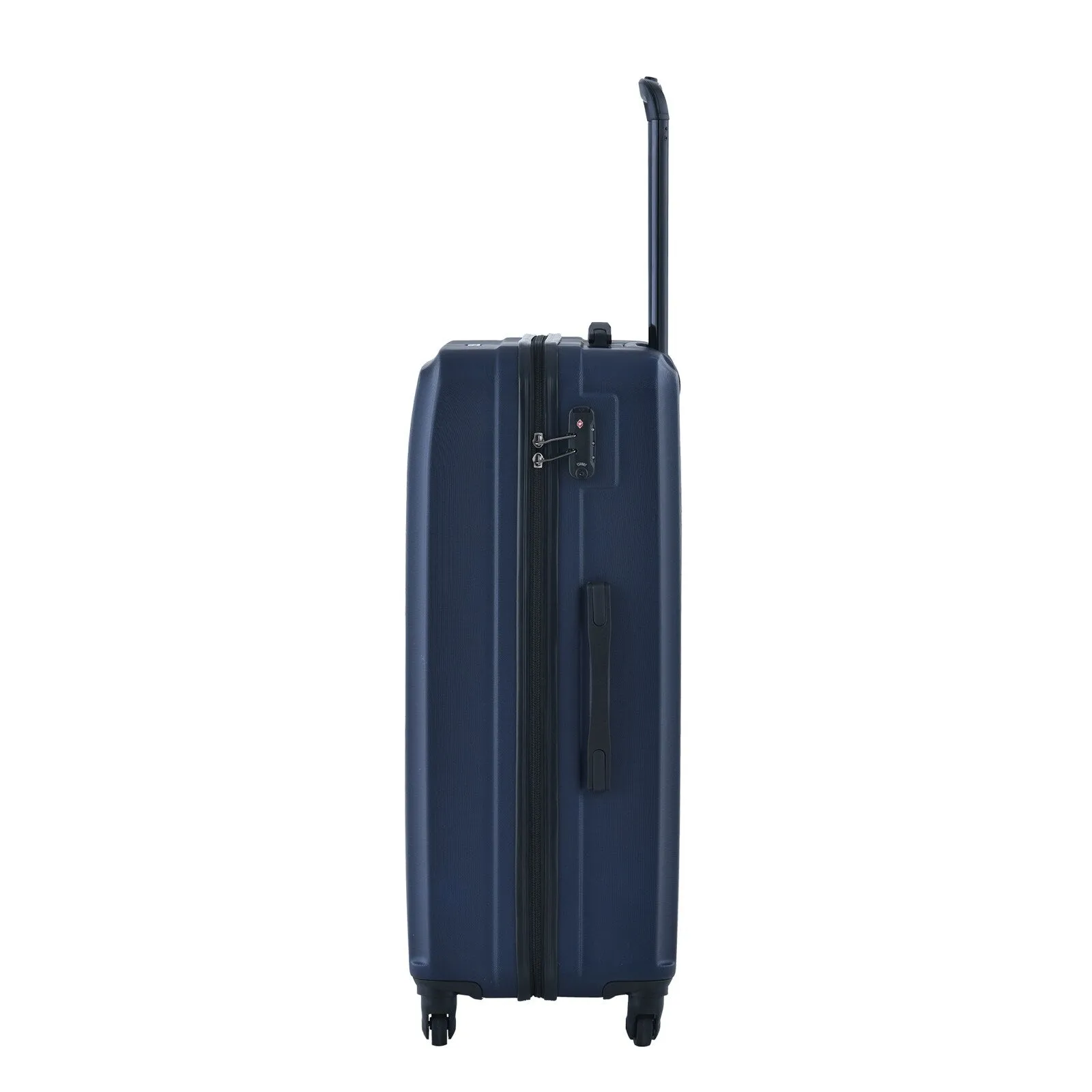 ABS 3 Piece Luggage Sets with Telescoping and Short Handles, Lightweight Suitcase with 2 Hooks and Spinner Wheels & TSA Lock