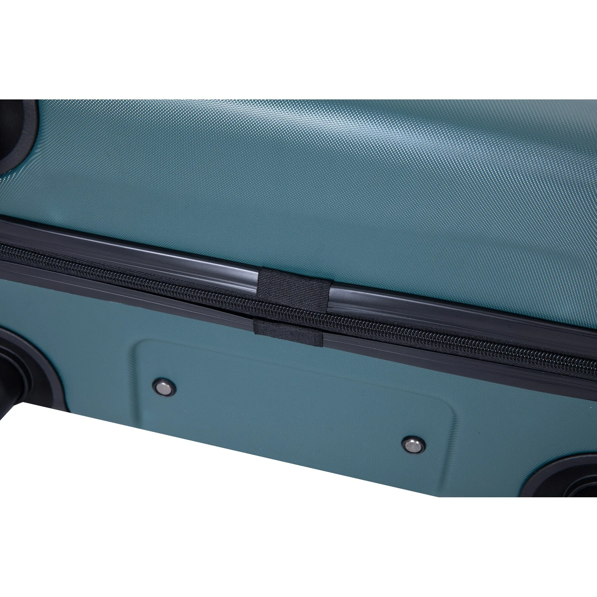 ABS 3 Piece Luggage Sets with Telescoping and Short Handles, Lightweight Suitcase with 2 Hooks and Spinner Wheels & TSA Lock