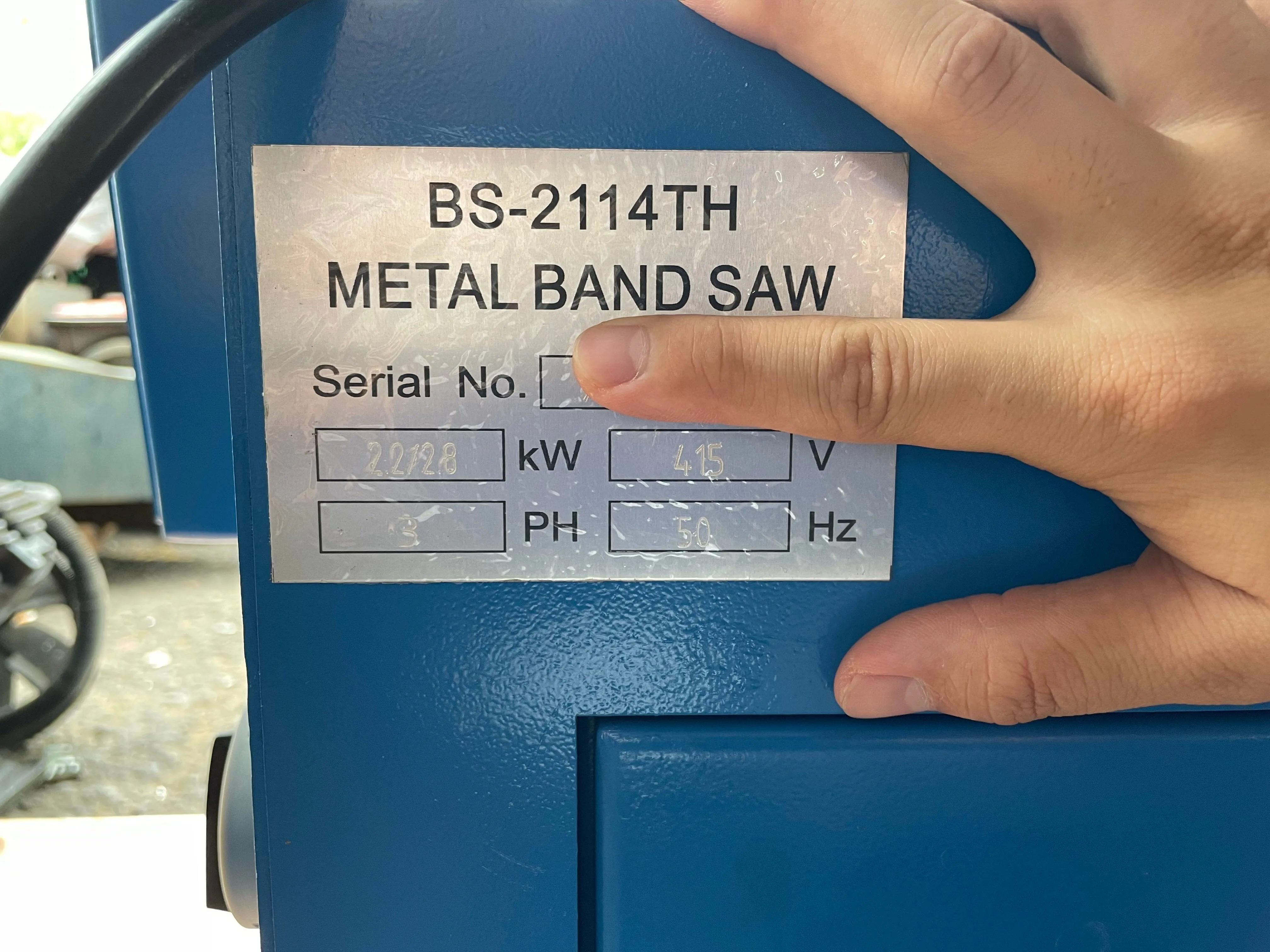 Aiko 16" 415V, 50Hz Automatic Metal Cutting Bandsaw Machine | Model : BSM-BS2114TH