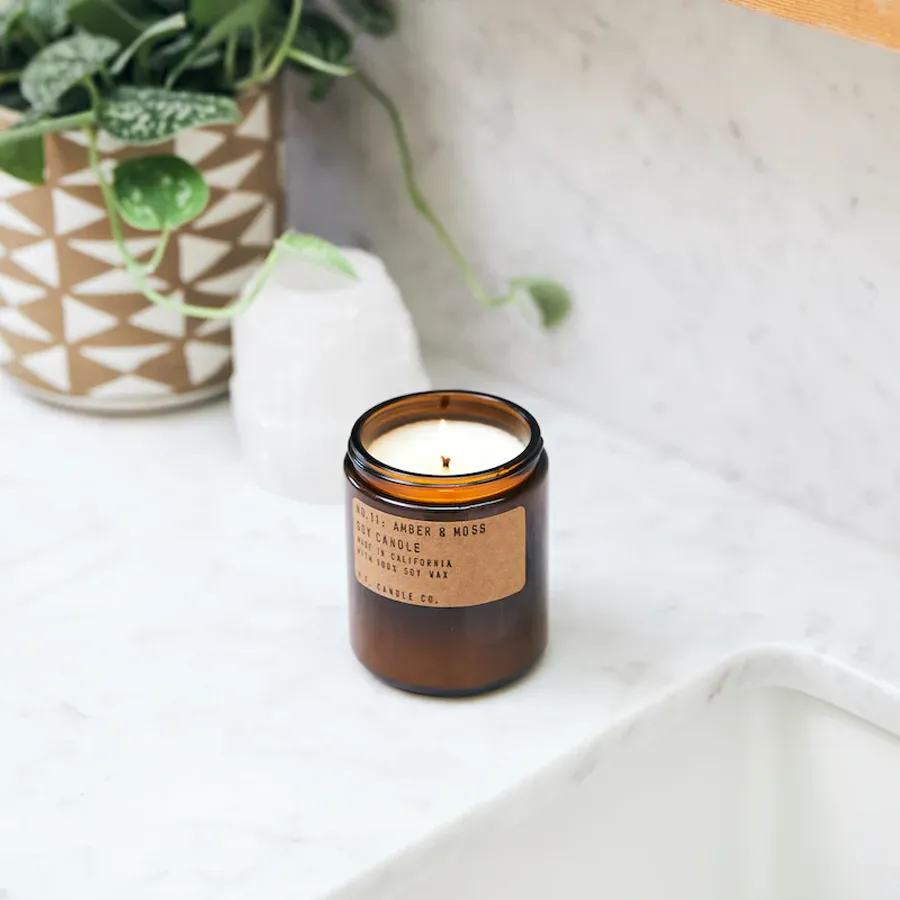 Amber & Moss 7.2oz Candle