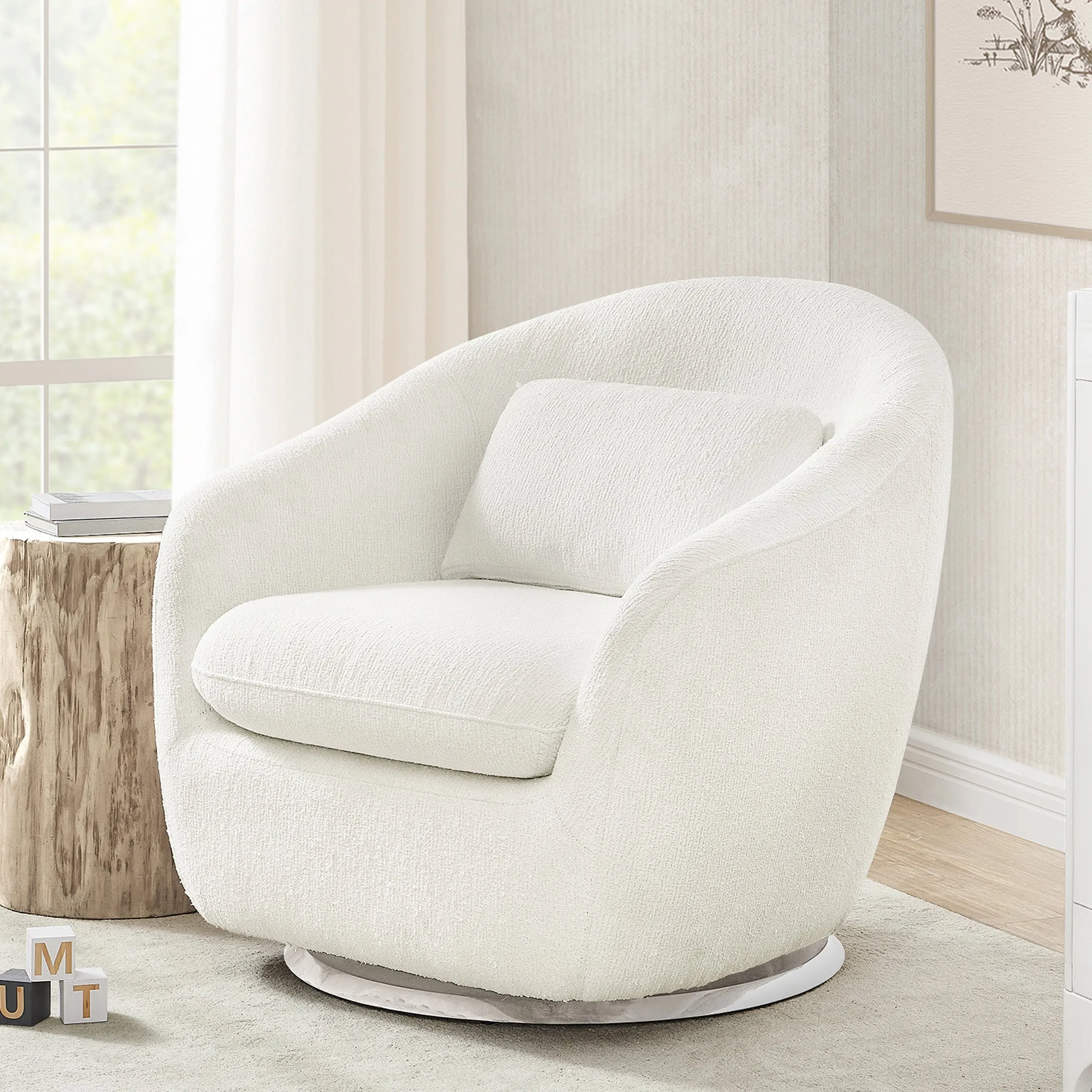babyGap Hudson Glider Tub Chair with 360-Degree Swivel