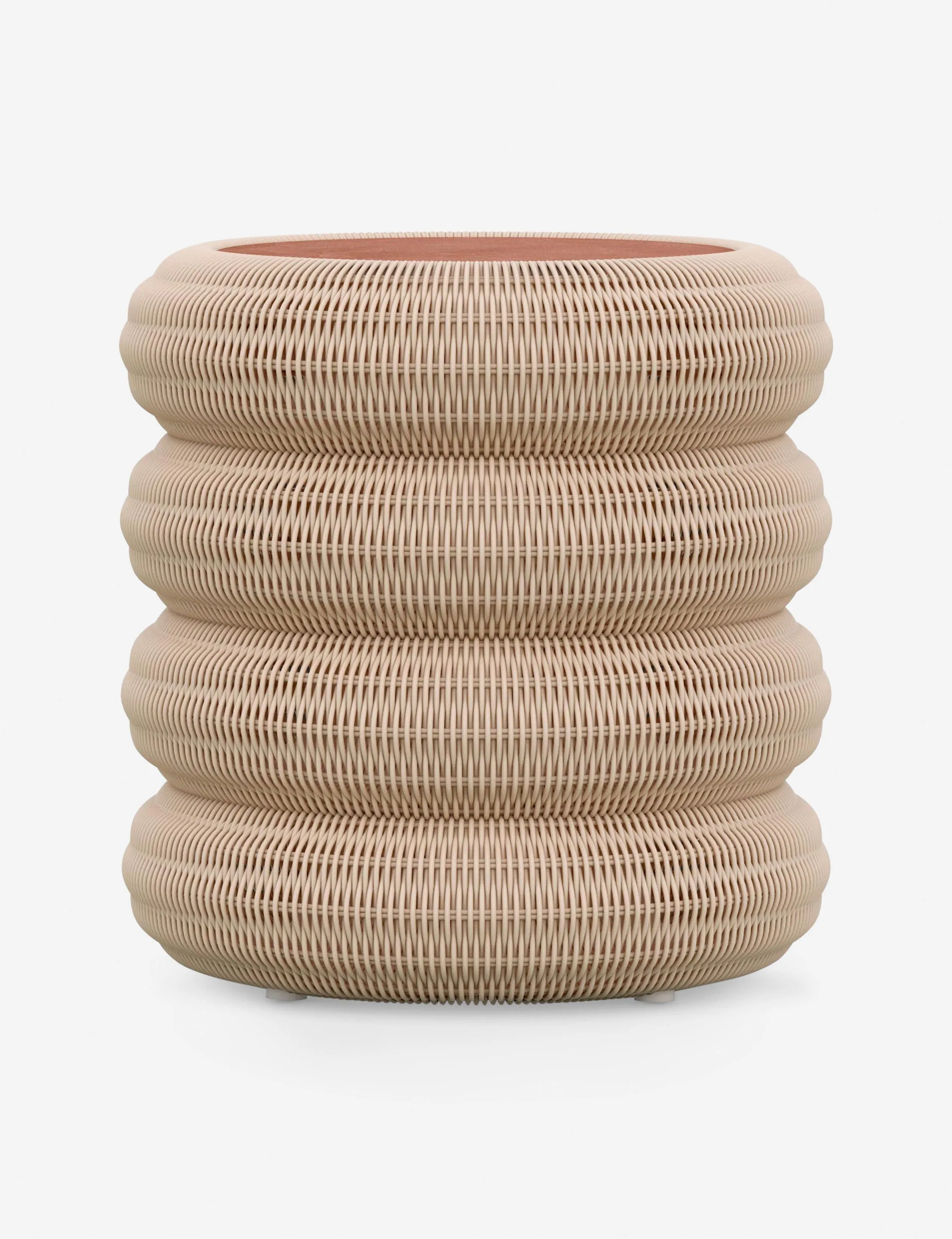 Castaneda Indoor / Outdoor Round Side Table