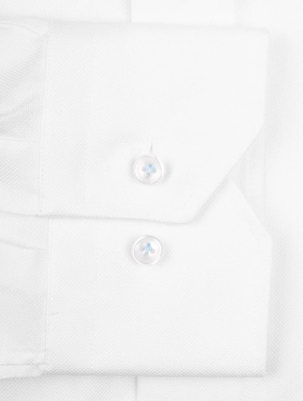 Classic Fit Pinpoint Shirt White