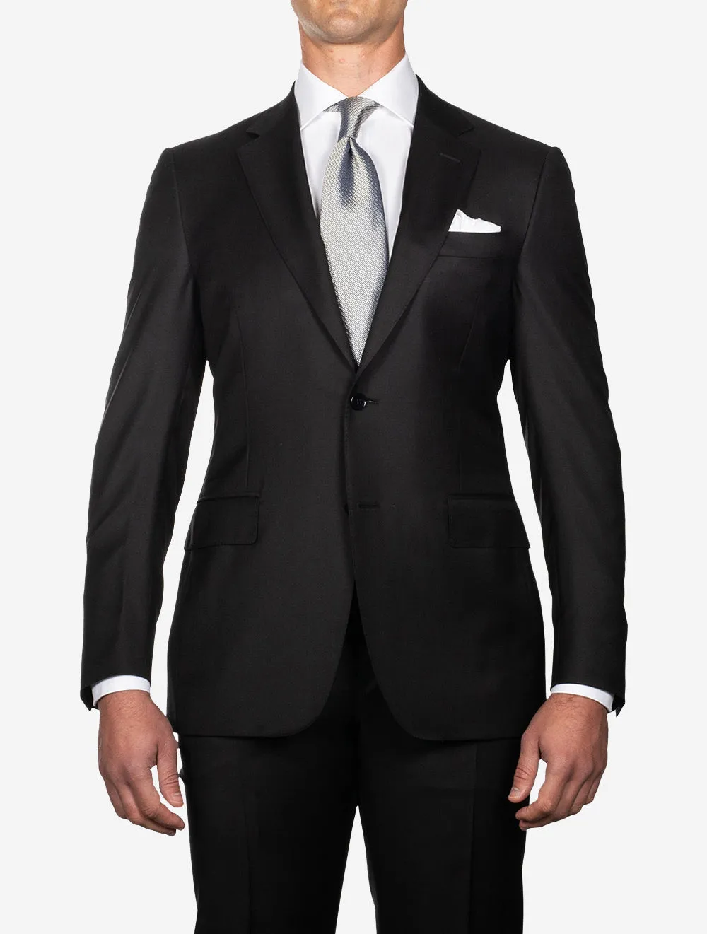 Classic Wool Suit Black