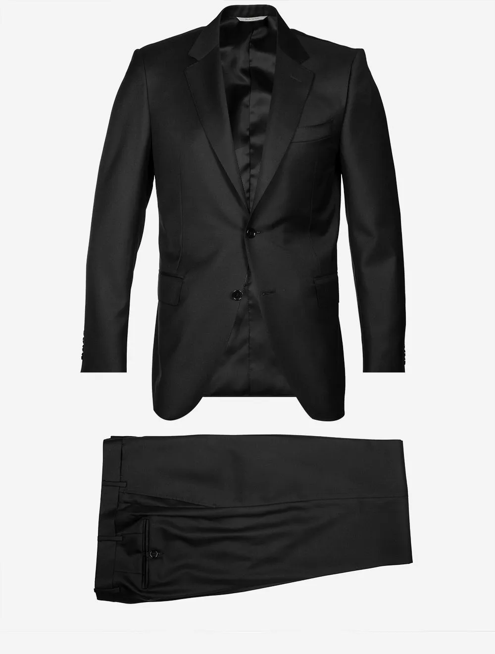 Classic Wool Suit Black