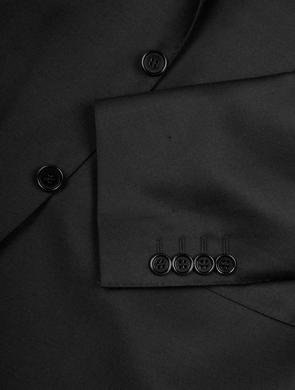 Classic Wool Suit Black