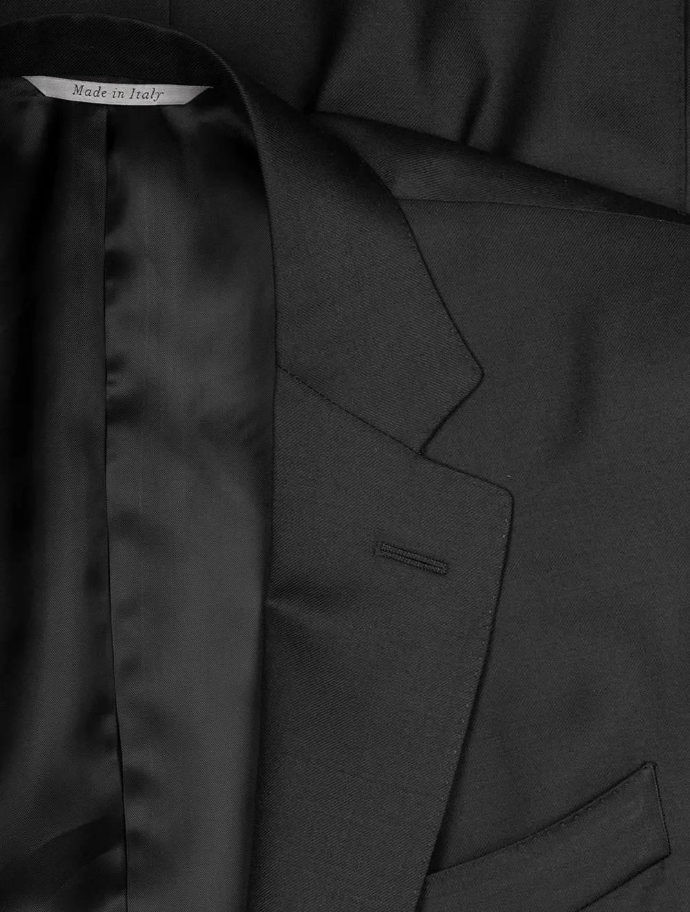 Classic Wool Suit Black