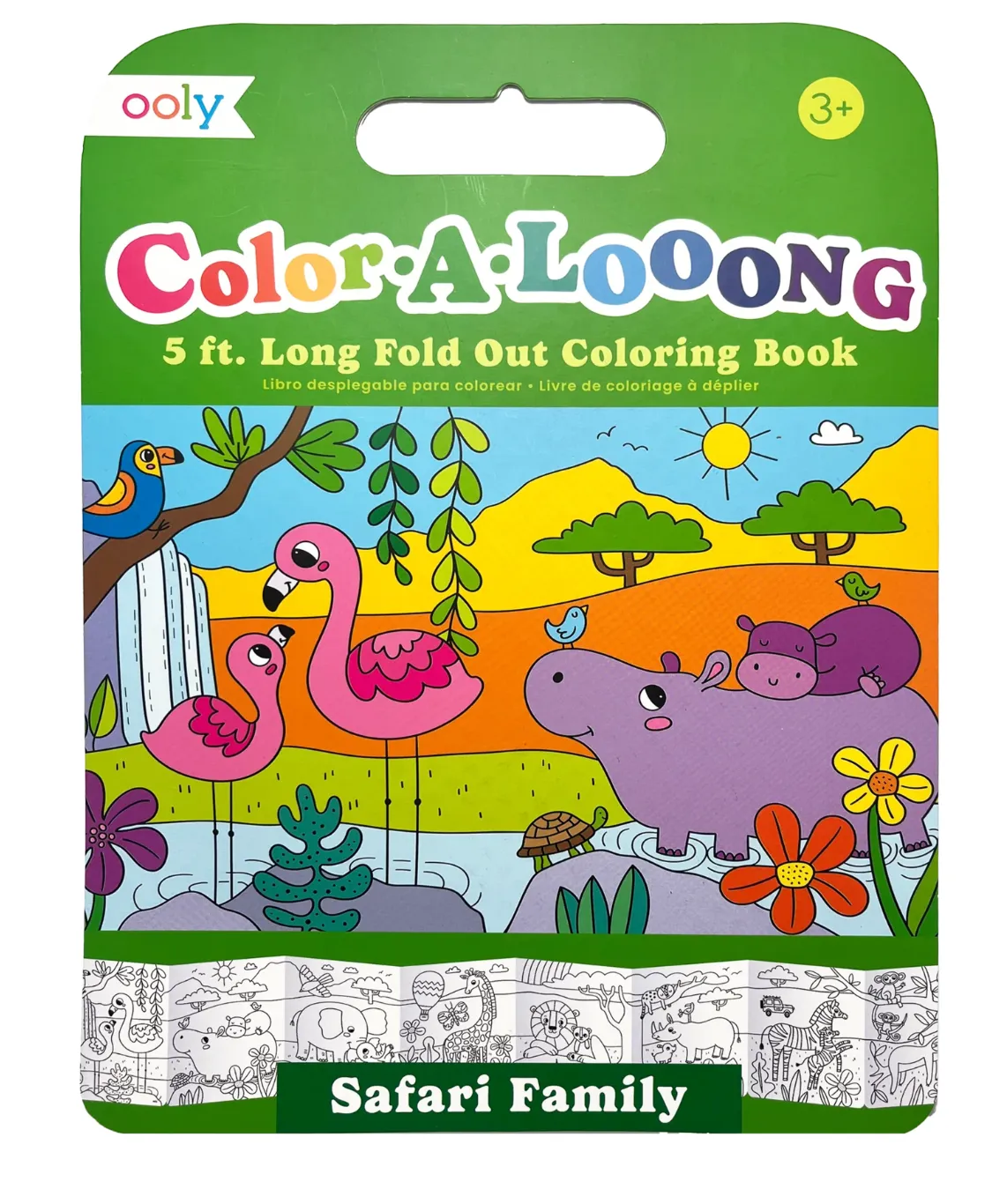 Color-A-Looong: Safari Family