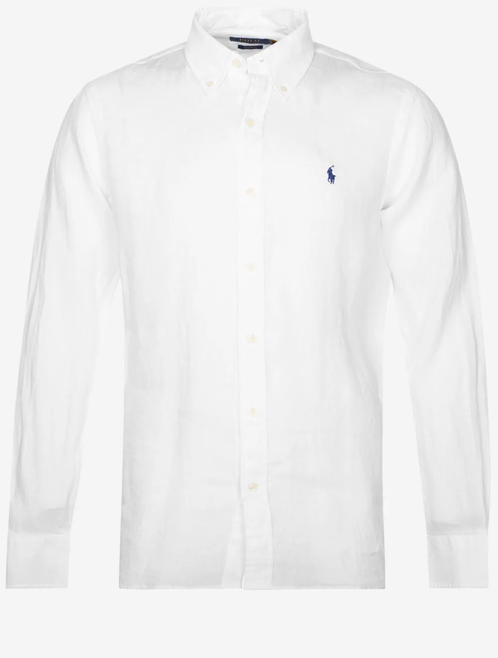 Custom Fit Linen Shirt Off White