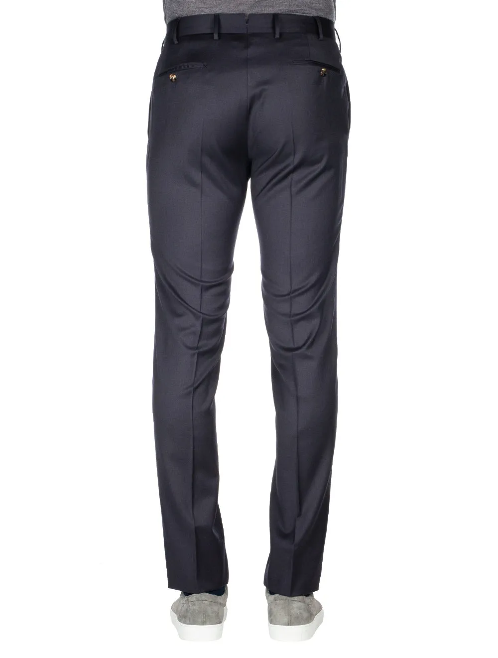 Deluxe Comfort Wool Trousers Navy