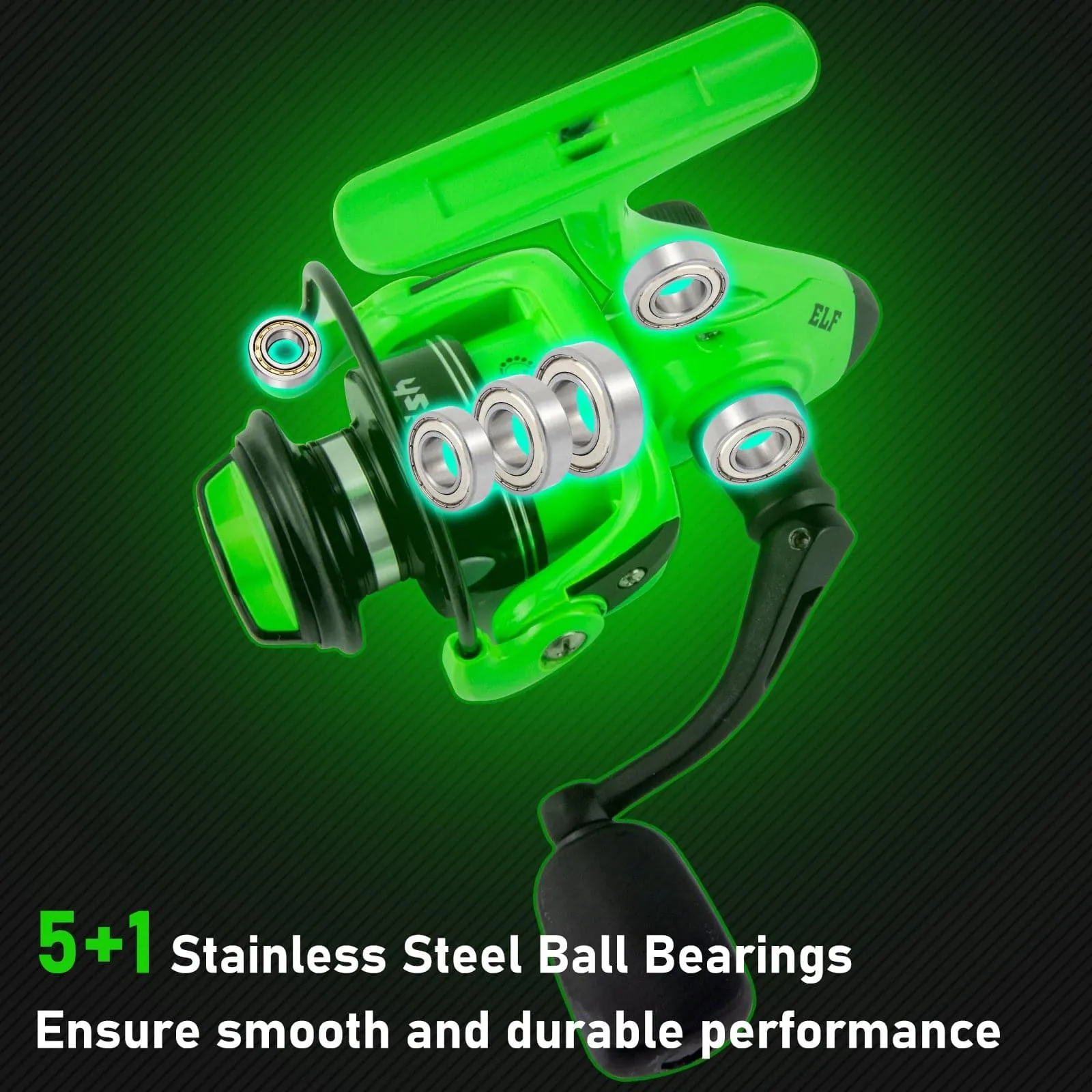 Dr.Fish ELF Ice Fishing Spinning Reel 800