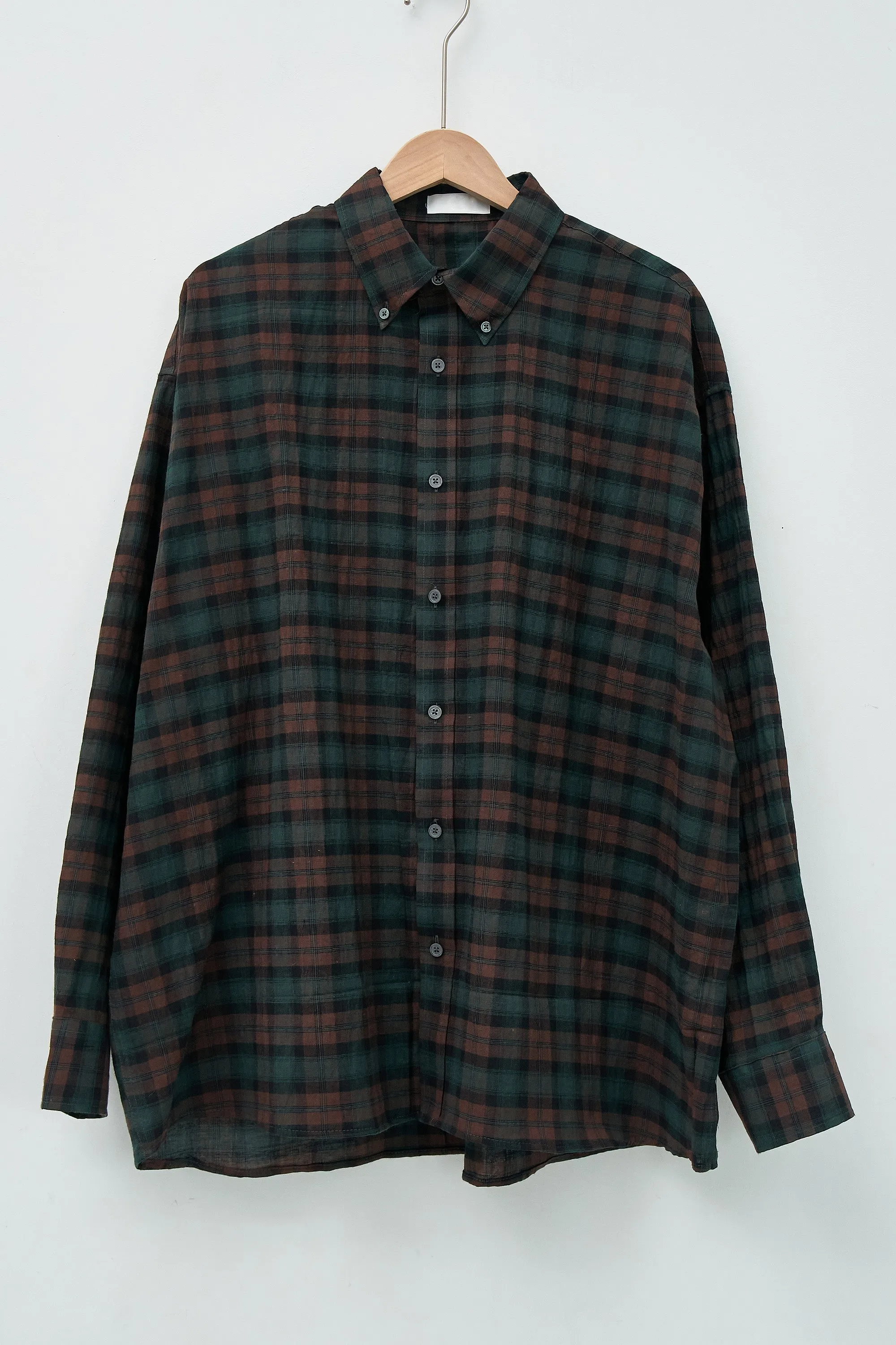 Emryn Oversized Tartan Shirt