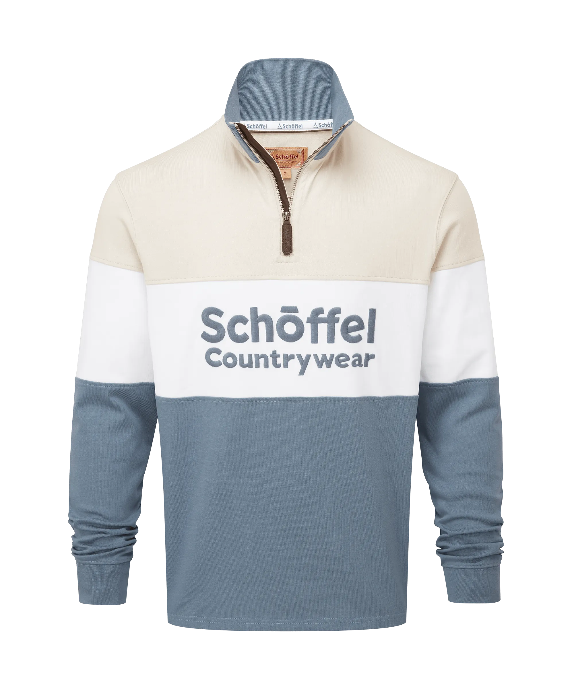 Exeter Heritage Quarter Zip - Stone