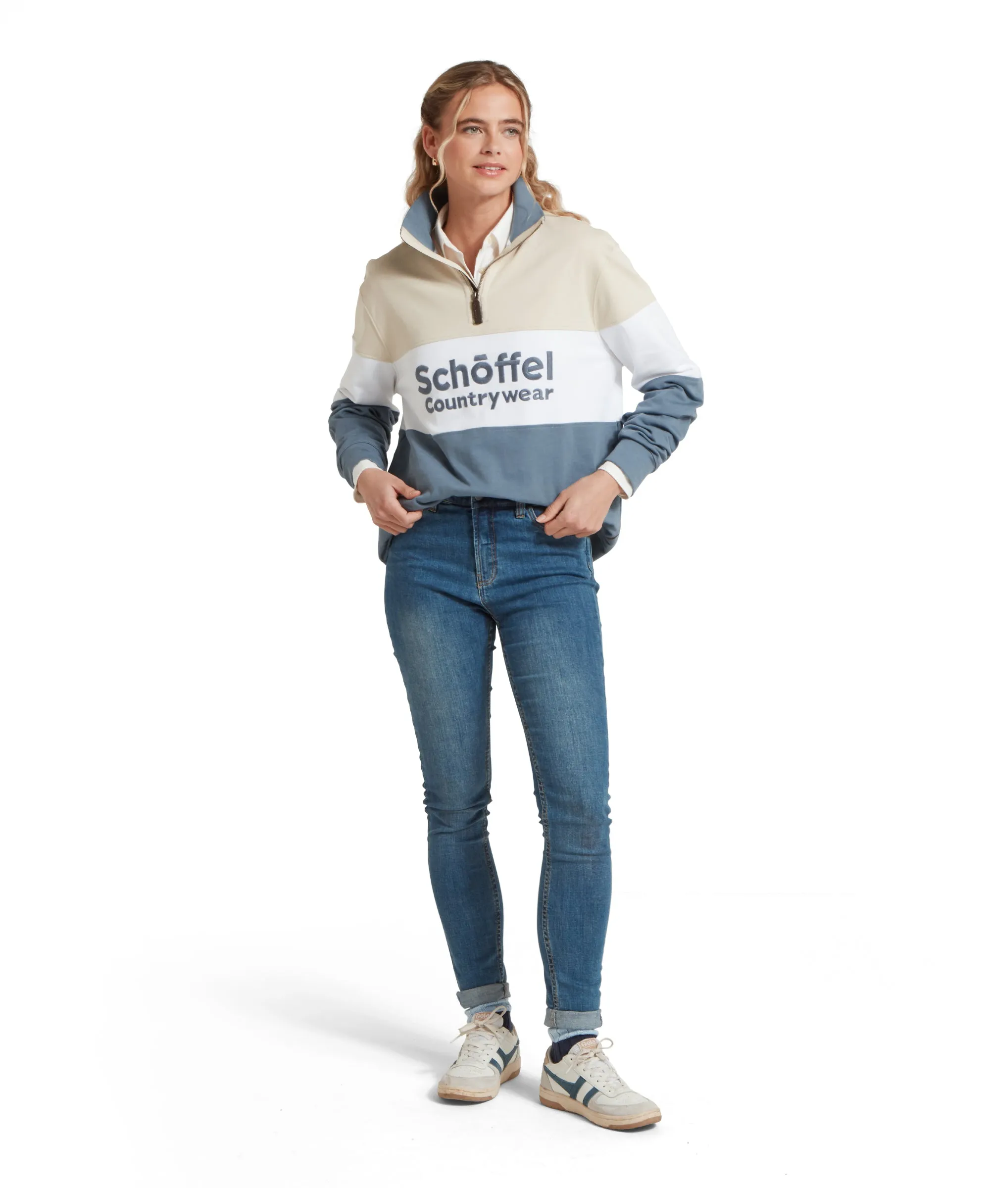 Exeter Heritage Quarter Zip - Stone