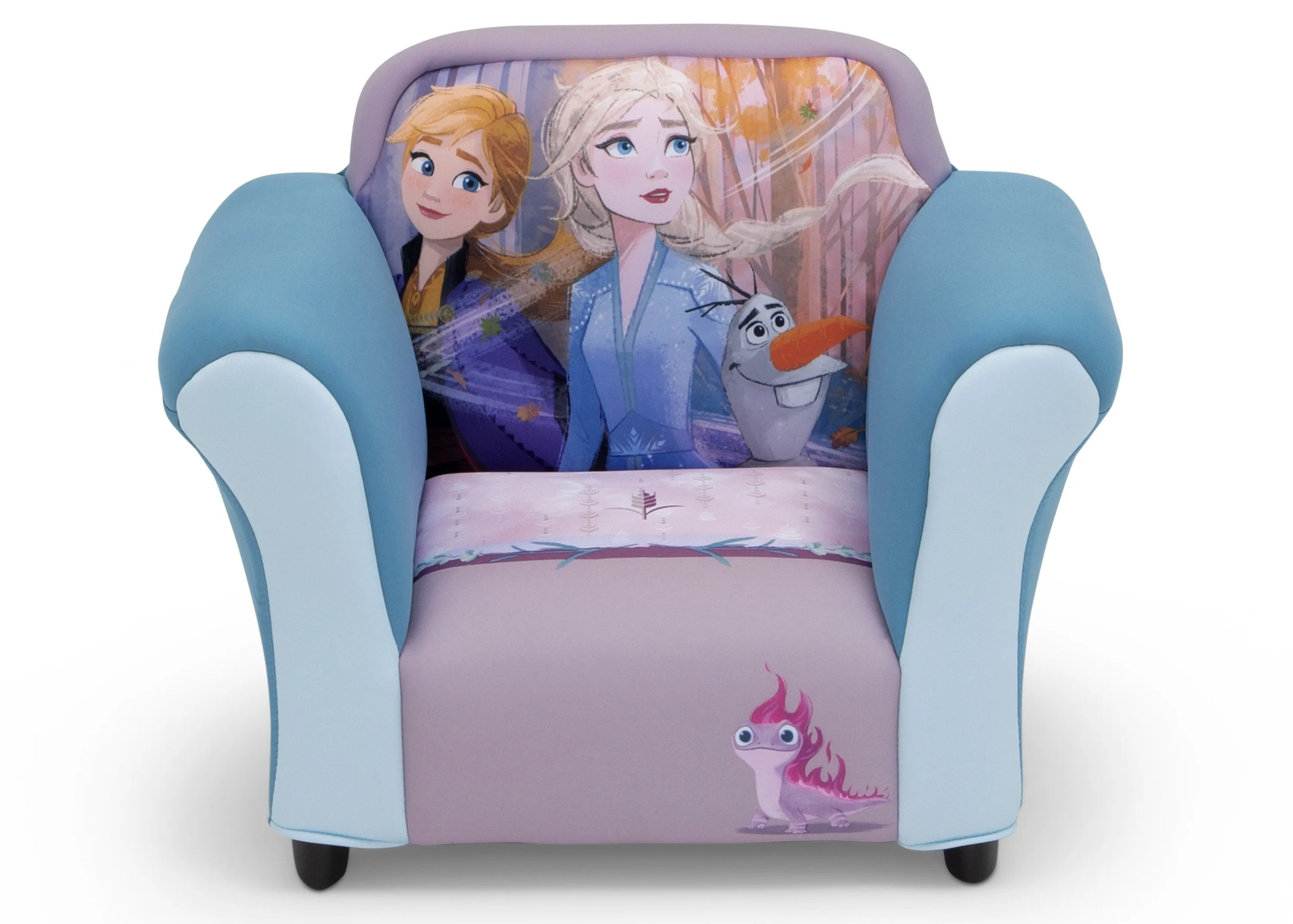 Frozen II Upholstered Chair with Sculpted Plastic Frame