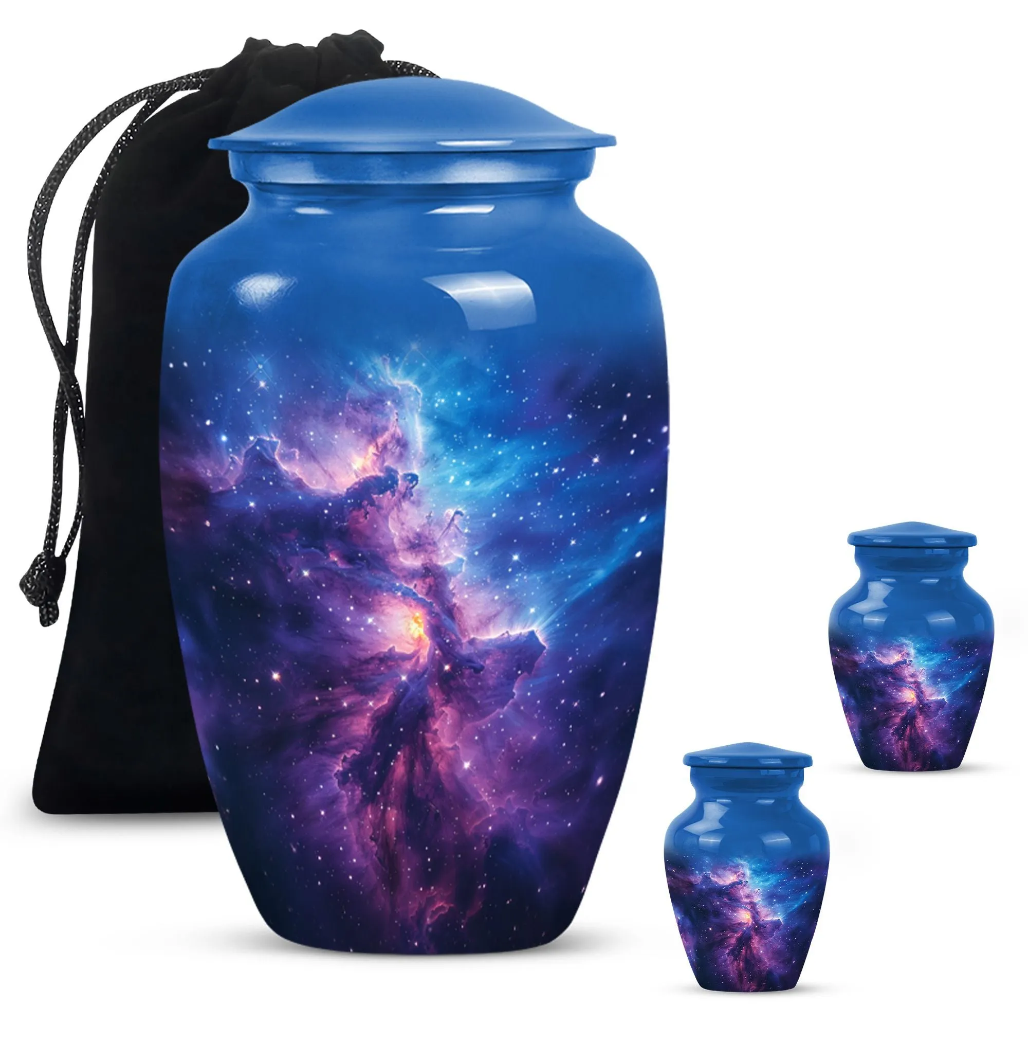 Galaxy Memorial Large Cremation Urn - Honour the Departed