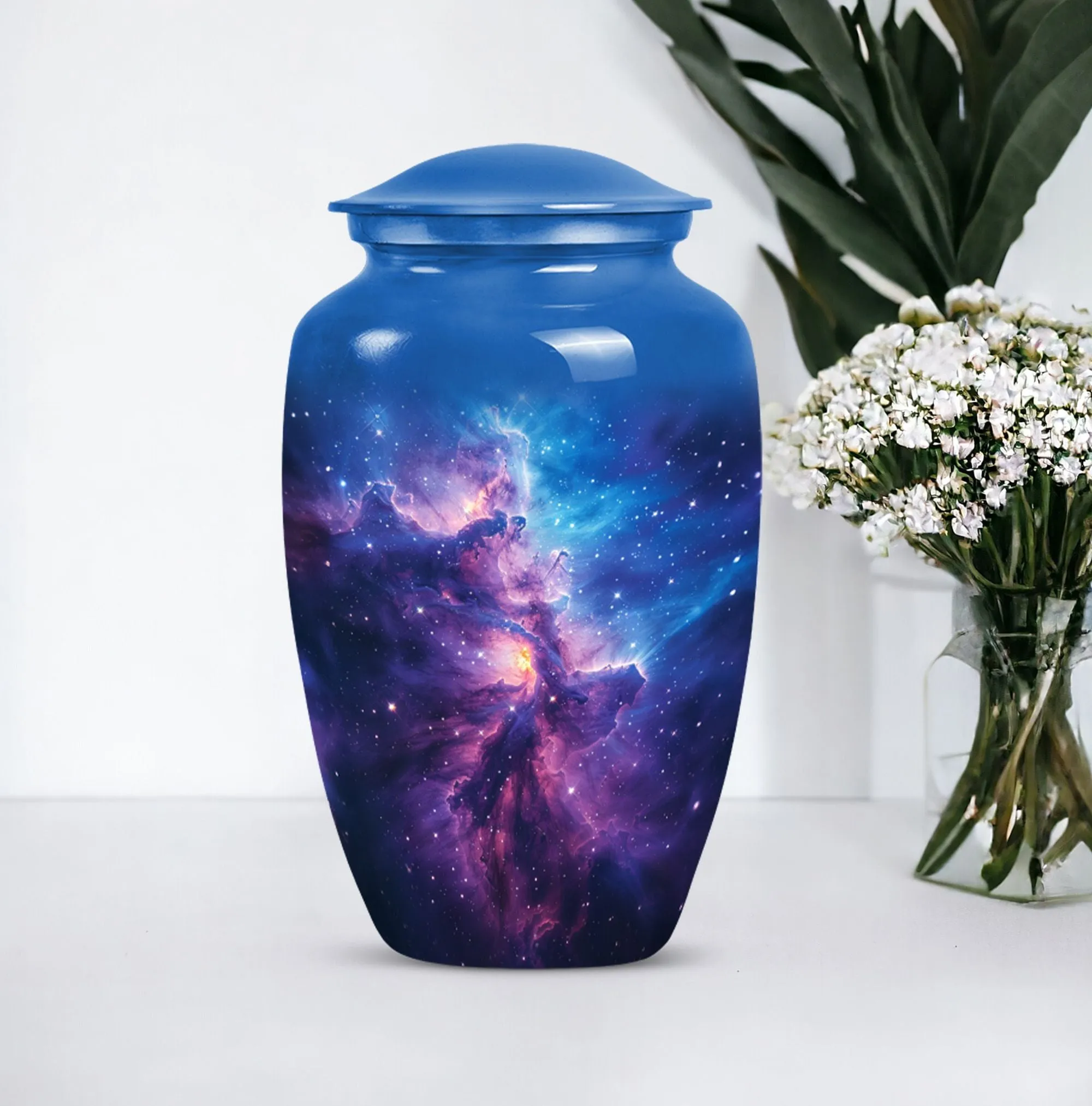 Galaxy Memorial Large Cremation Urn - Honour the Departed