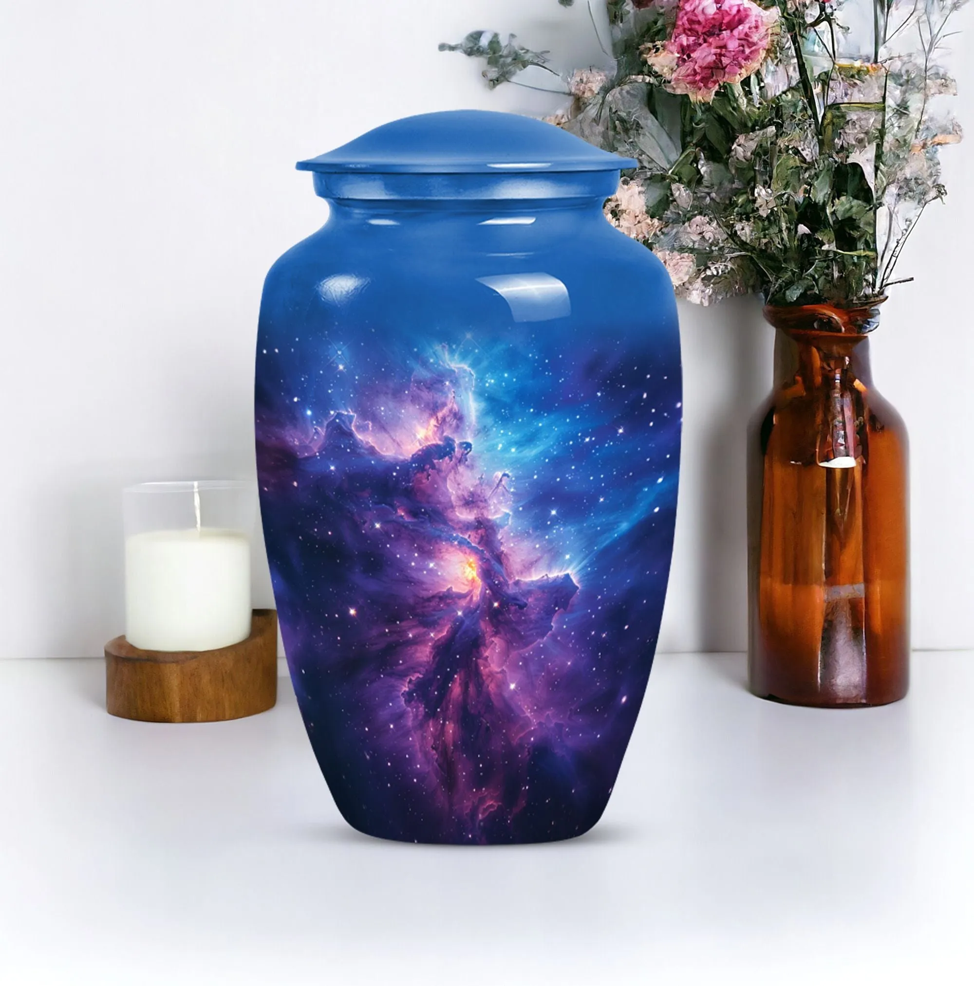 Galaxy Memorial Large Cremation Urn - Honour the Departed