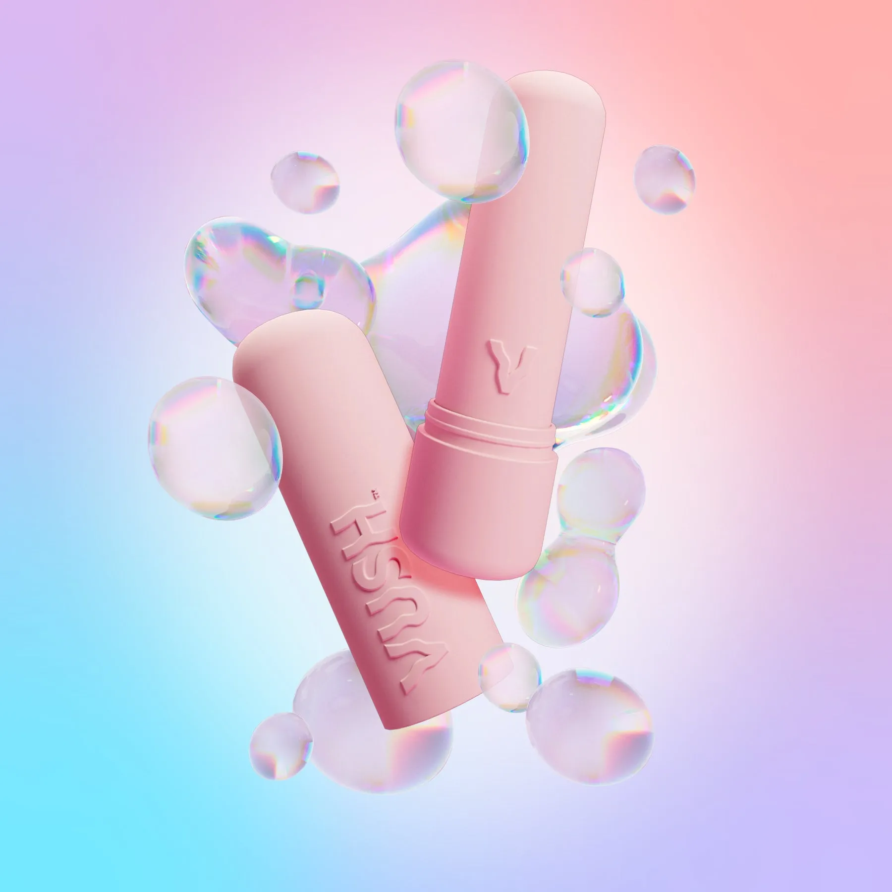 Gloss - Compact   Rechargeable Pink Bullet Vibrator with Travel Case