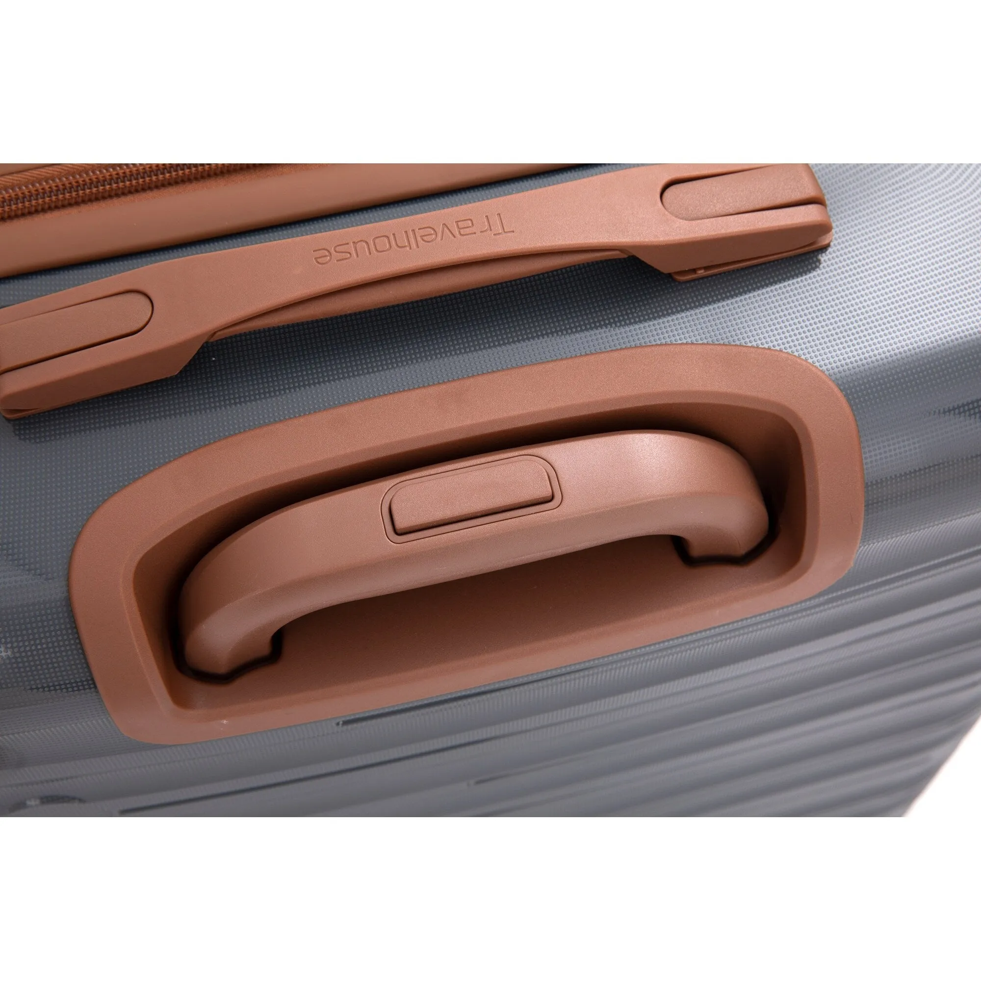 Hardshell Luggage Set with Travel Bag and Toiletry Bag, 5-Piece Suitcase Set with TSA Lock and Rotatable Spinner Wheels