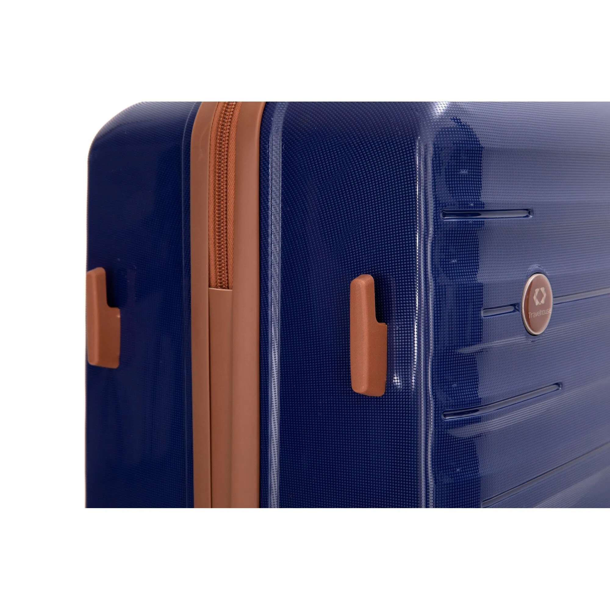Hardshell Luggage Set with Travel Bag and Toiletry Bag, 5-Piece Suitcase Set with TSA Lock and Rotatable Spinner Wheels