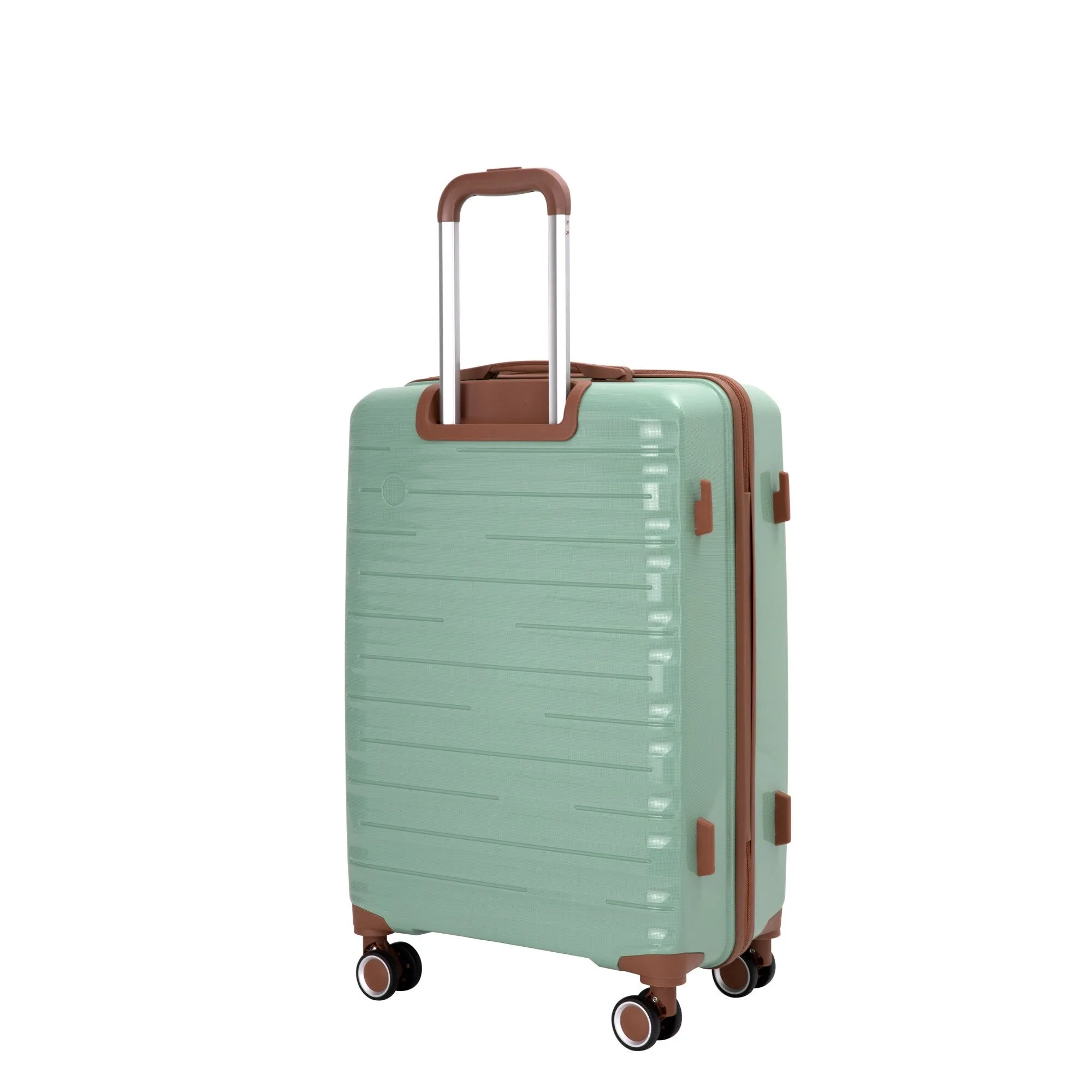 Hardshell Luggage Set with Travel Bag and Toiletry Bag, 5-Piece Suitcase Set with TSA Lock and Rotatable Spinner Wheels