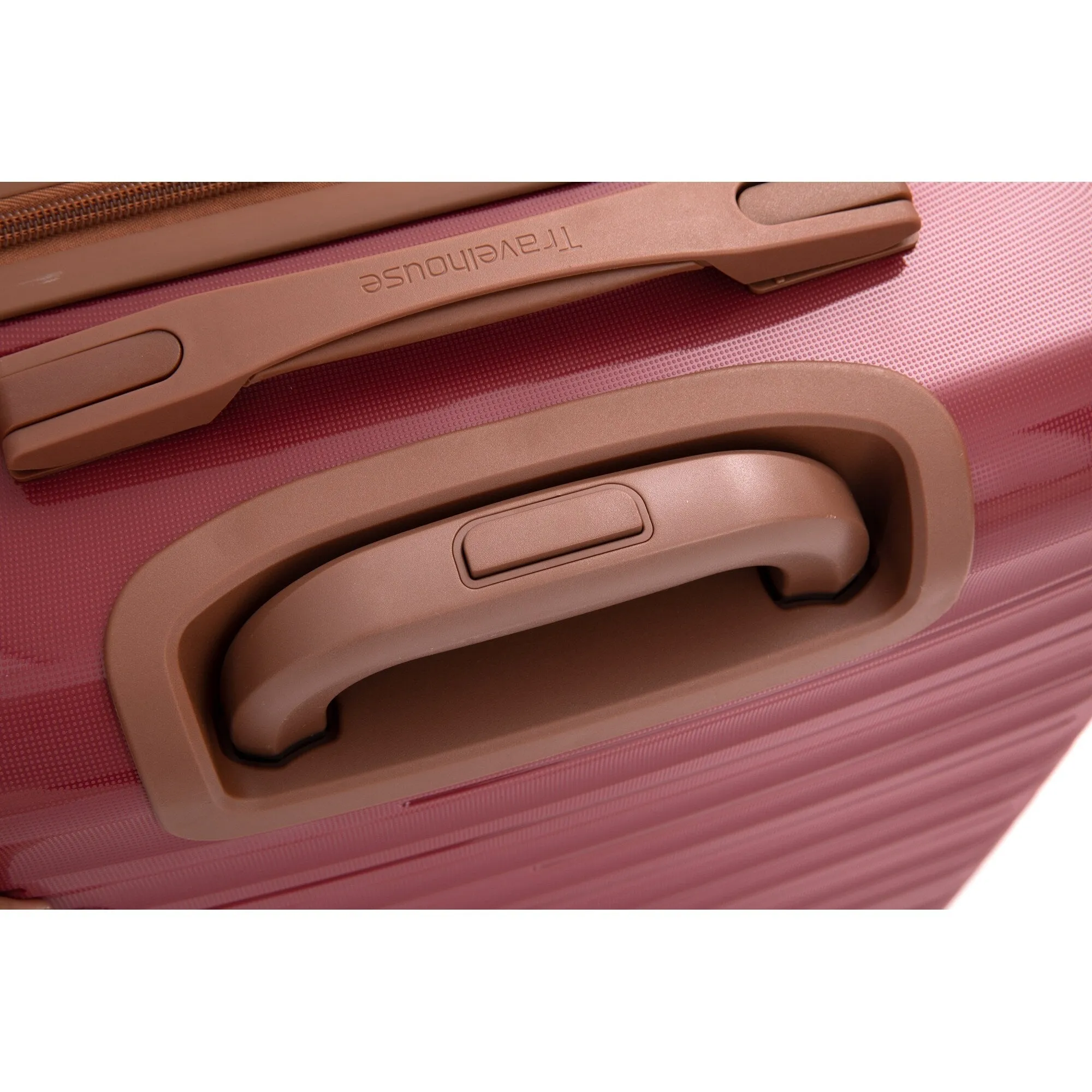Hardshell Luggage Set with Travel Bag and Toiletry Bag, 5-Piece Suitcase Set with TSA Lock and Rotatable Spinner Wheels
