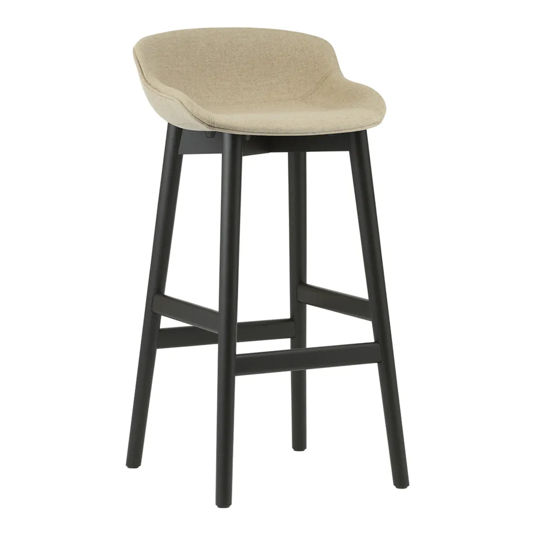 Hyg Bar Stool - Full Upholstery / Wood Base