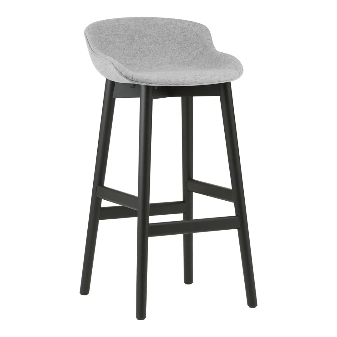 Hyg Bar Stool - Full Upholstery / Wood Base