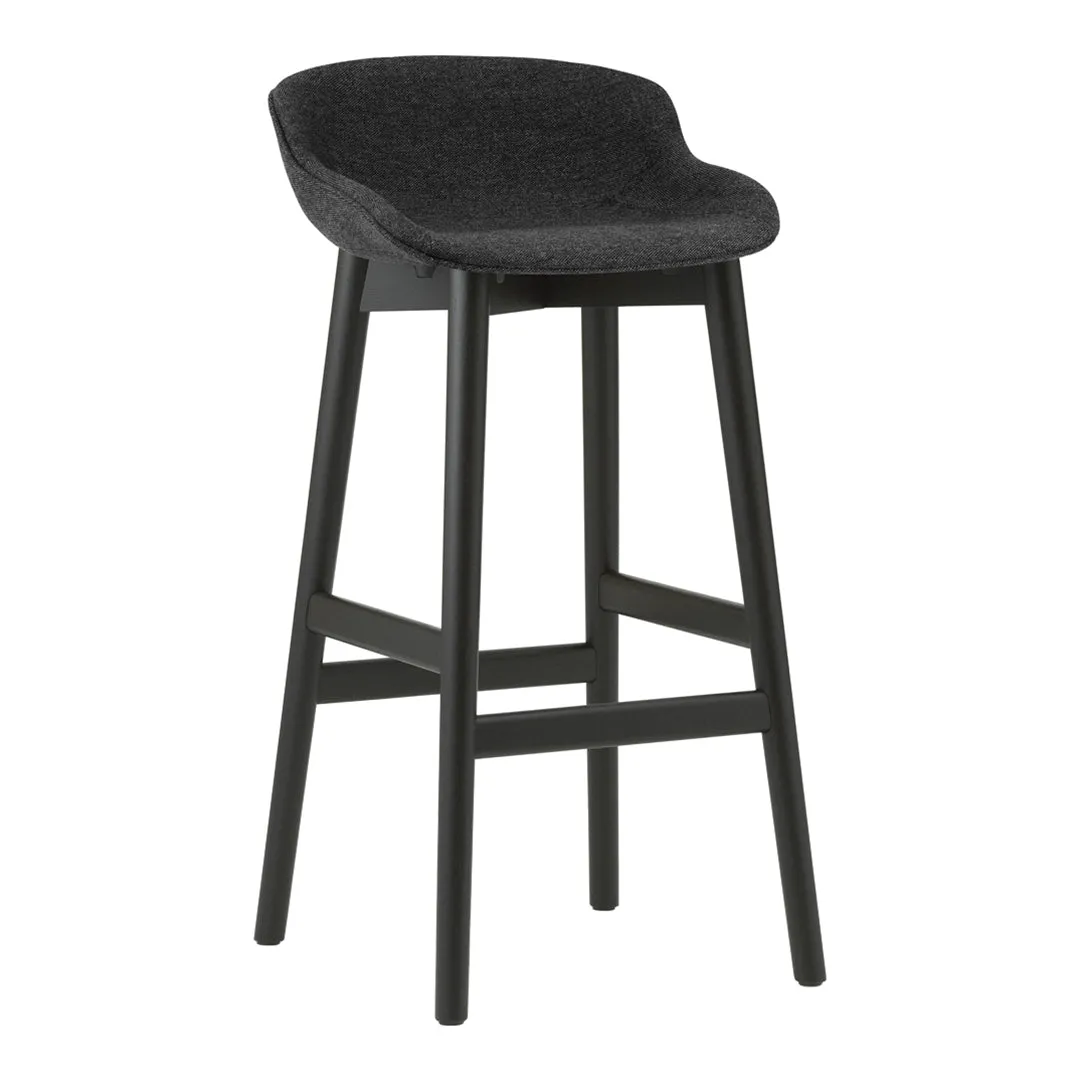 Hyg Bar Stool - Full Upholstery / Wood Base