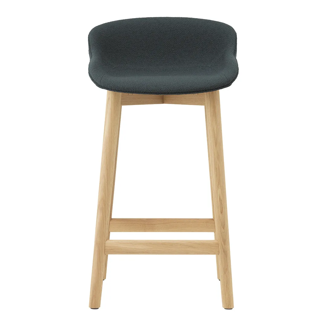 Hyg Counter Stool - Full Upholstery / Wood Base