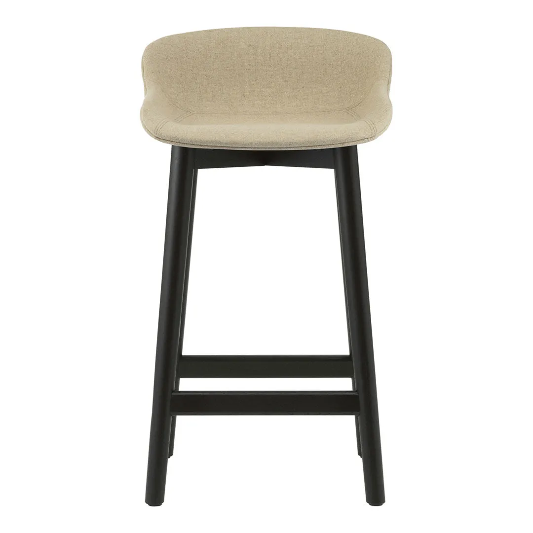Hyg Counter Stool - Full Upholstery / Wood Base