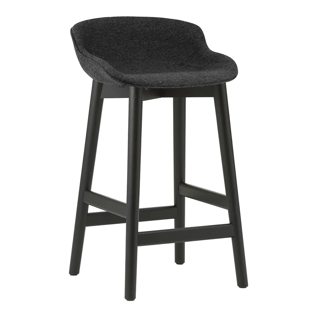 Hyg Counter Stool - Full Upholstery / Wood Base