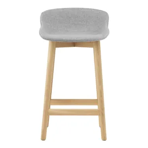 Hyg Counter Stool - Full Upholstery / Wood Base