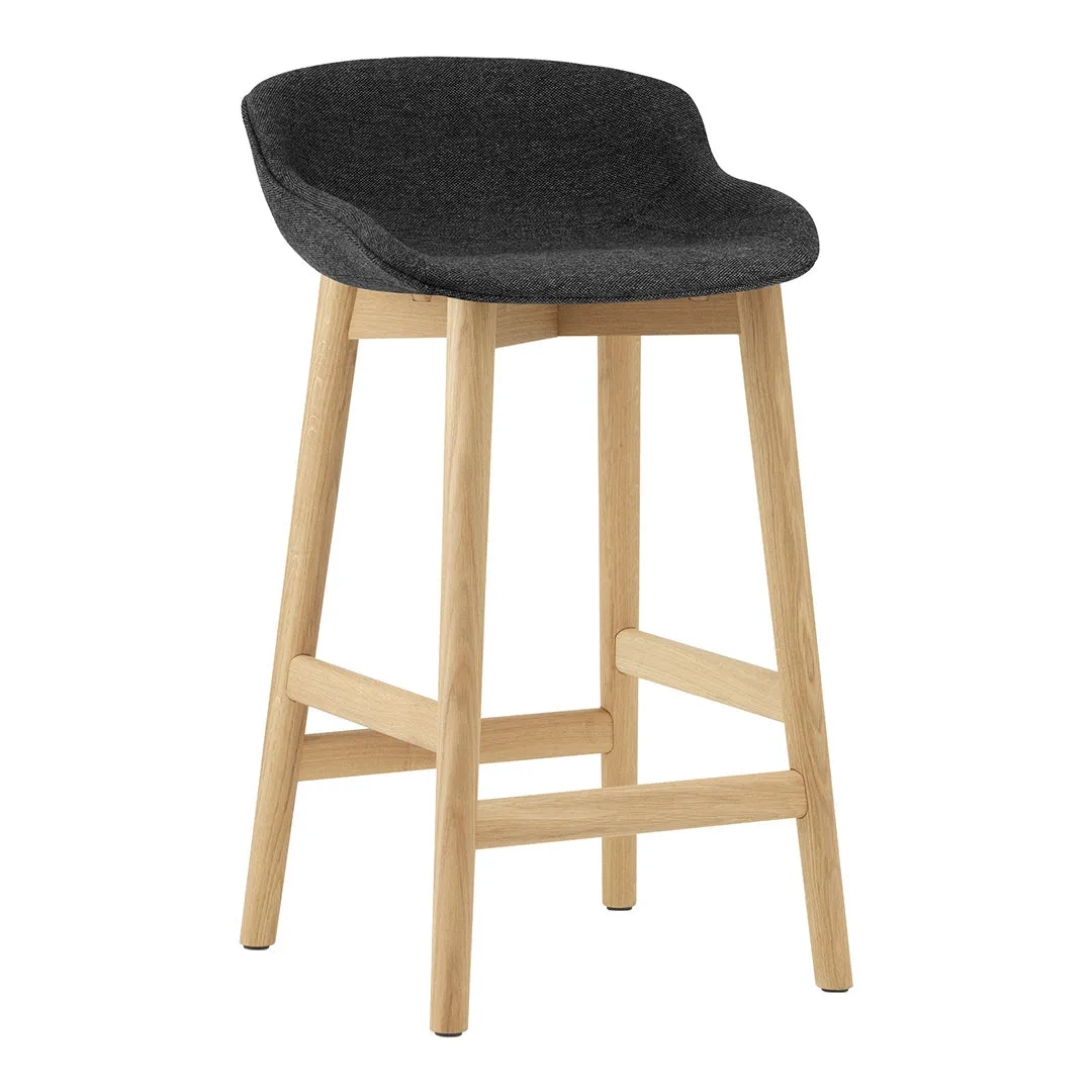 Hyg Counter Stool - Full Upholstery / Wood Base