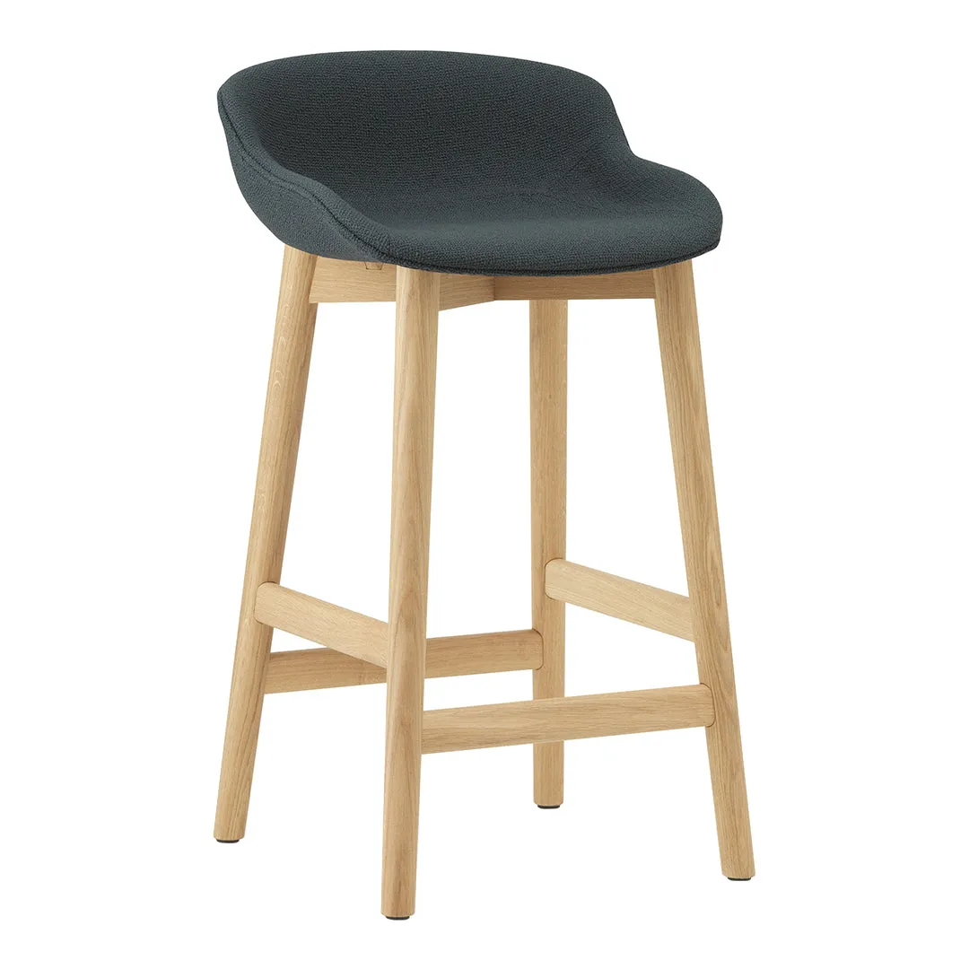 Hyg Counter Stool - Full Upholstery / Wood Base