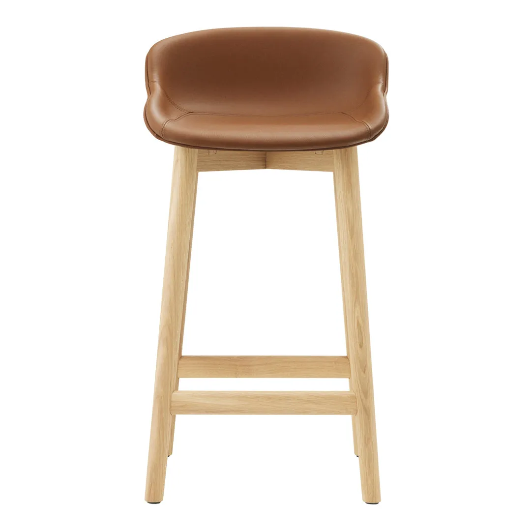 Hyg Counter Stool - Full Upholstery / Wood Base