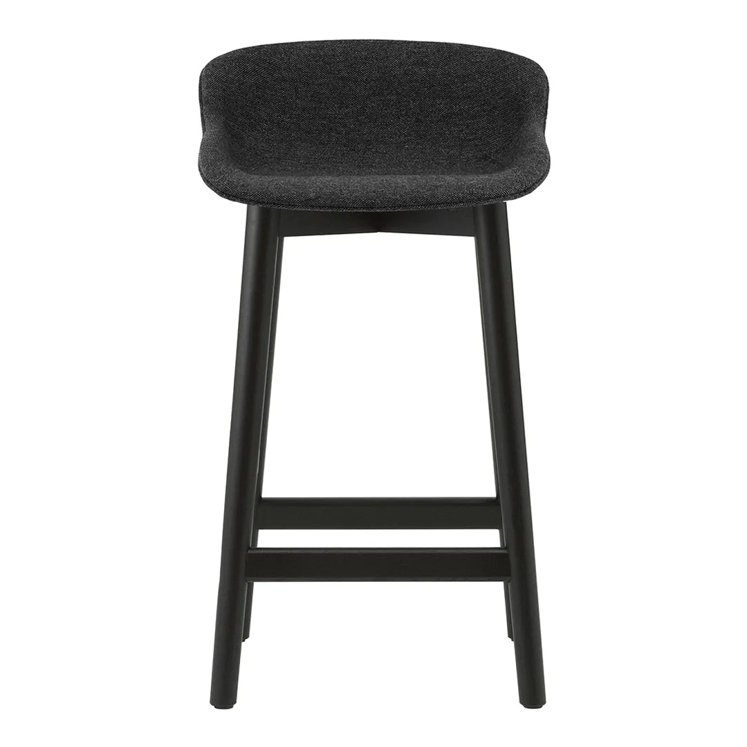 Hyg Counter Stool - Full Upholstery / Wood Base