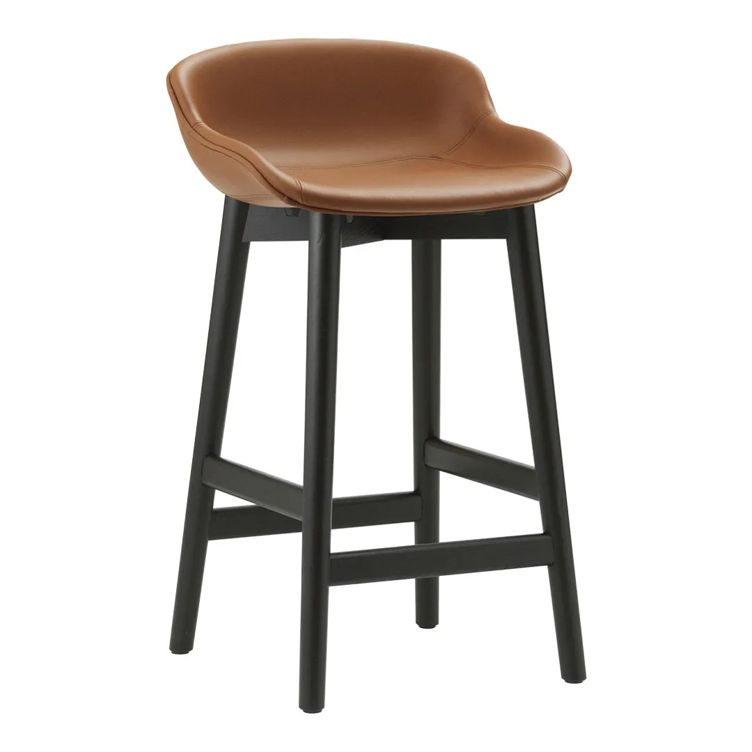 Hyg Counter Stool - Full Upholstery / Wood Base