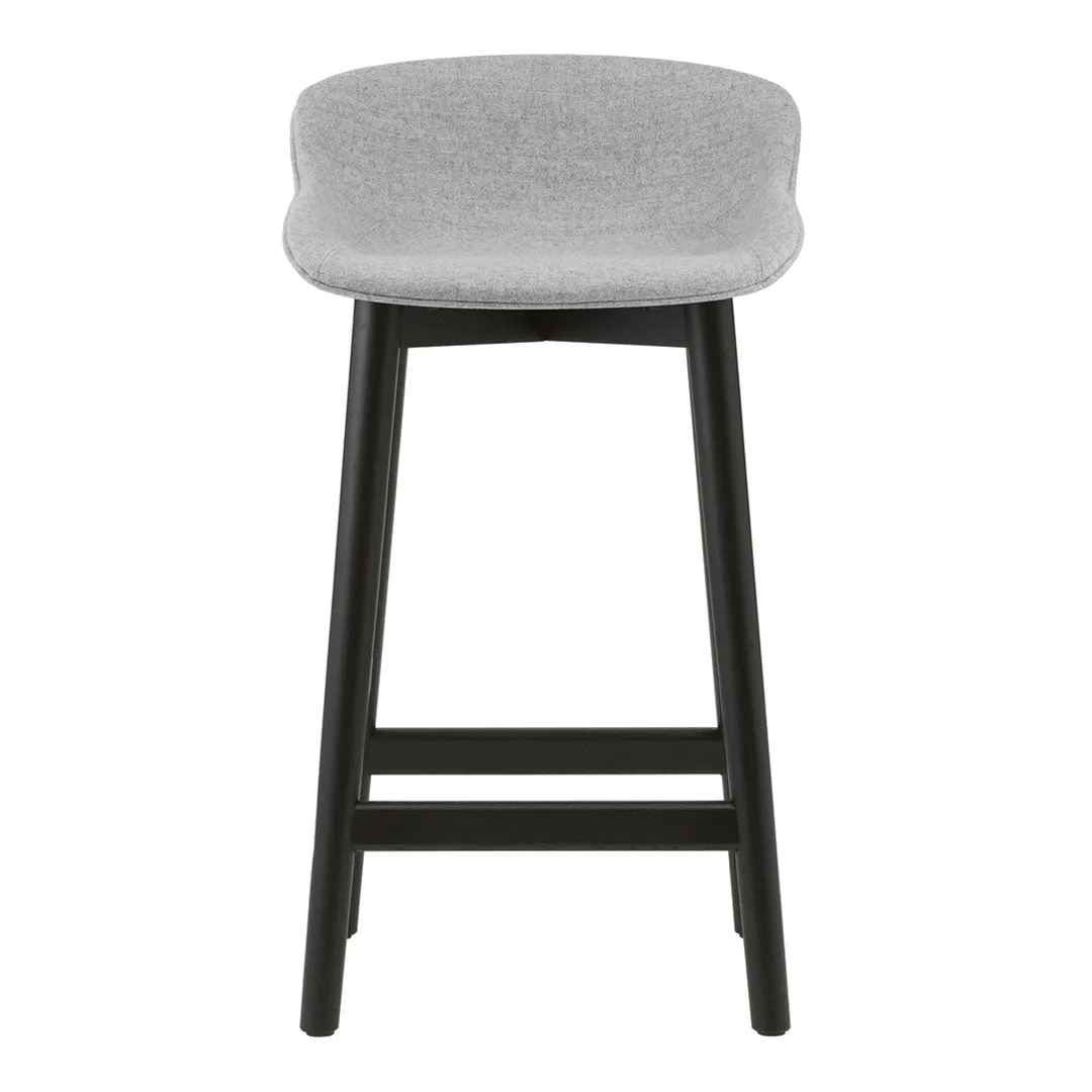 Hyg Counter Stool - Full Upholstery / Wood Base