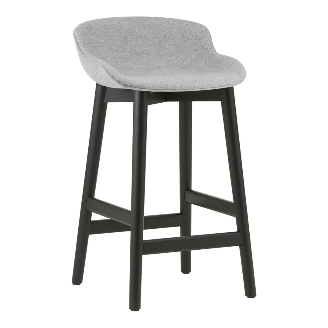 Hyg Counter Stool - Full Upholstery / Wood Base