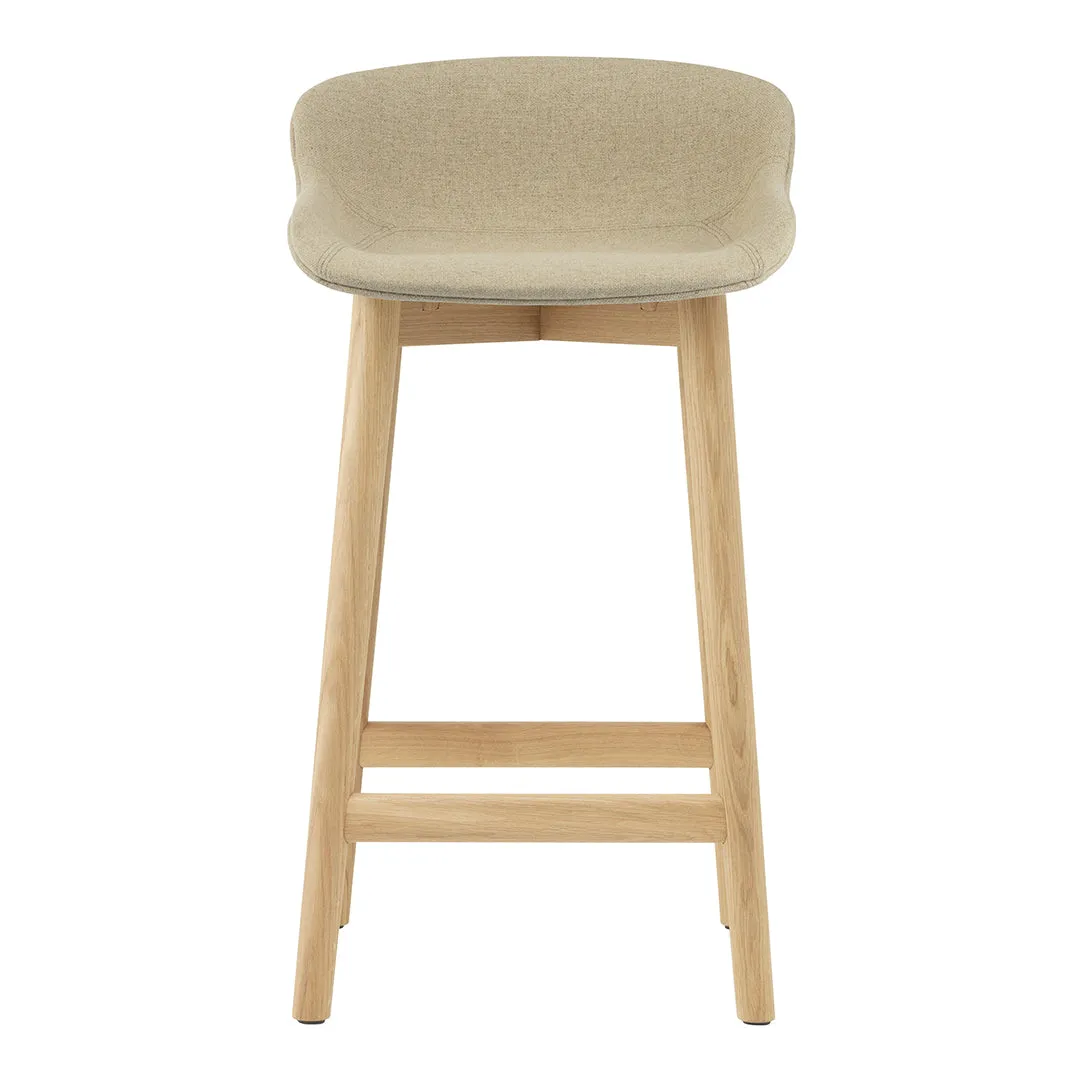 Hyg Counter Stool - Full Upholstery / Wood Base
