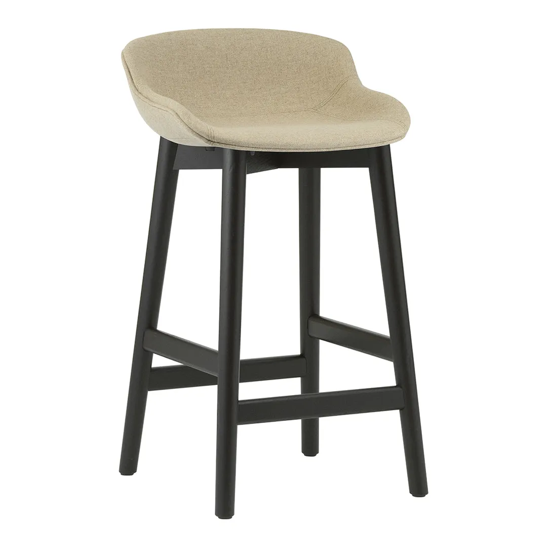 Hyg Counter Stool - Full Upholstery / Wood Base
