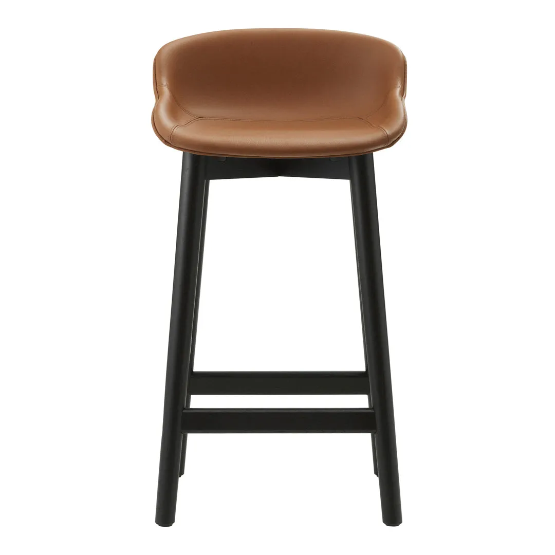 Hyg Counter Stool - Full Upholstery / Wood Base
